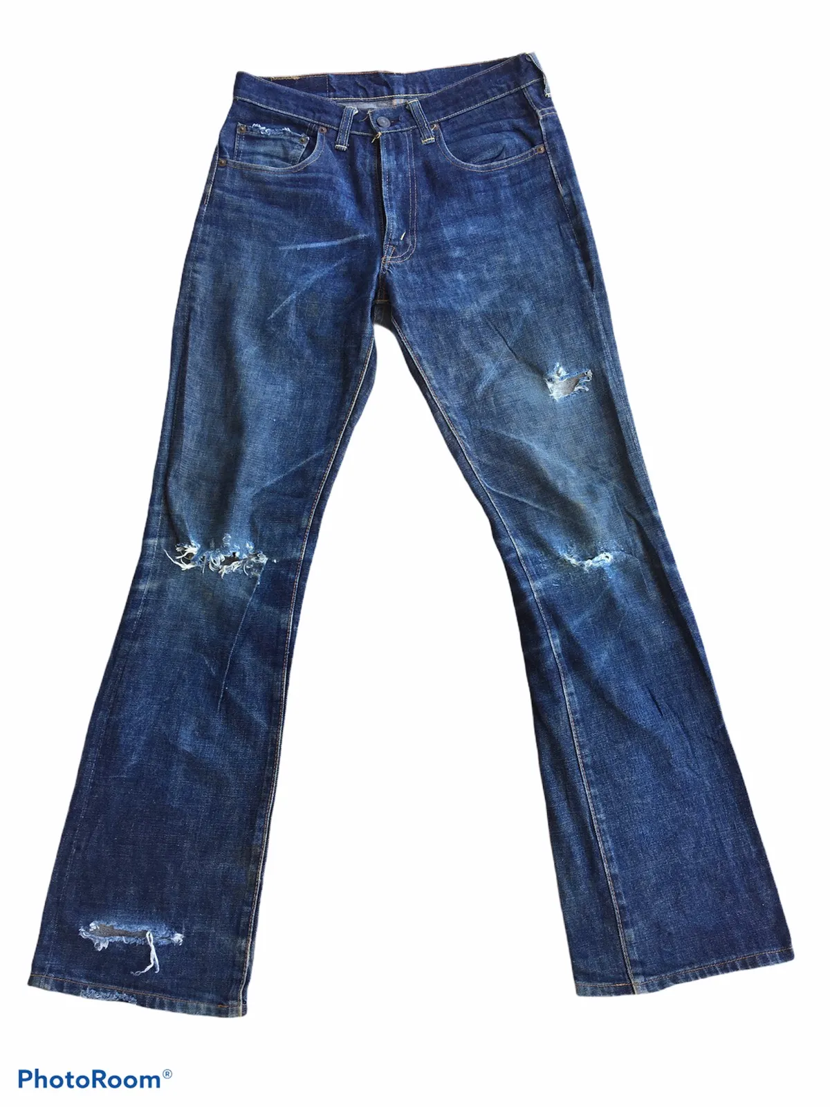 Japanese Brand Vintage Denime Distressed Jeans
