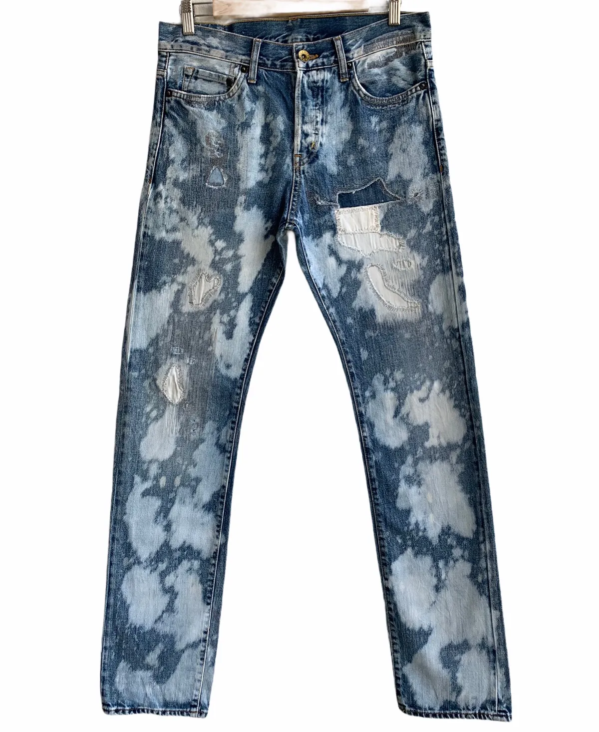 Rare H&N Distressed Bleach Jeans