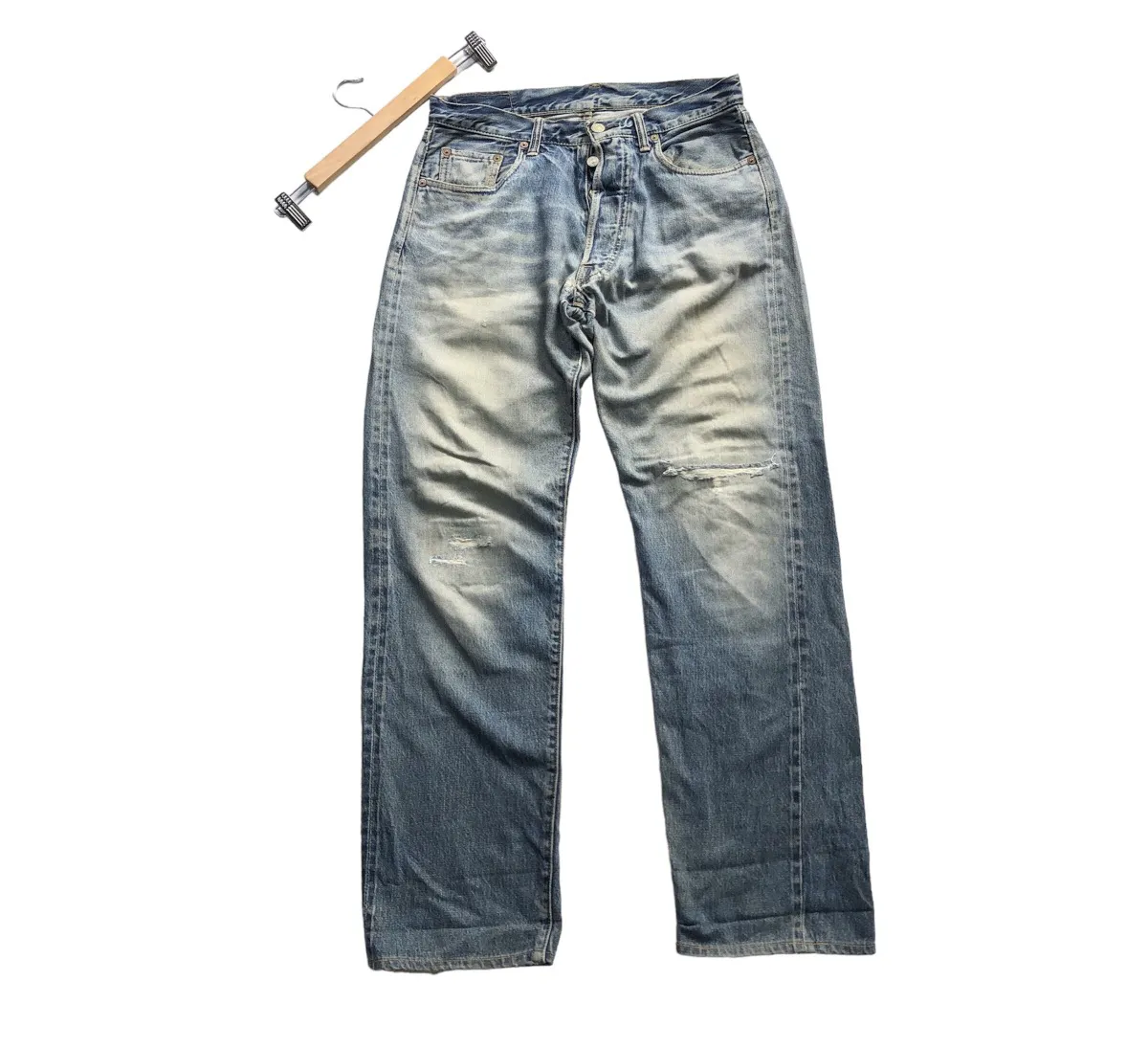 Rare! Vintage Denime Japan Distressed Selvedge Jeans