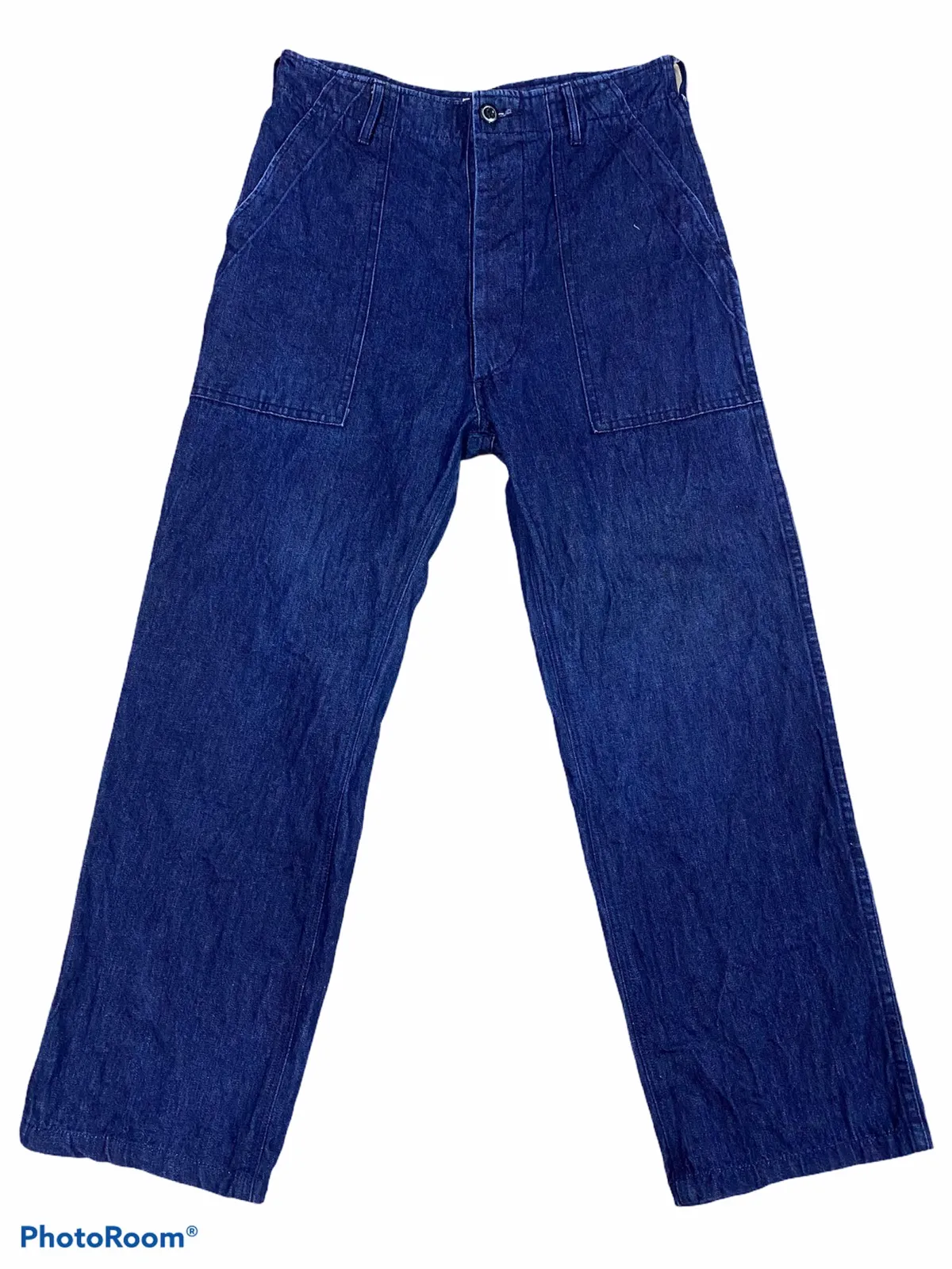 Japanese Brand Denime Orizzonti Indigo Baker Denim