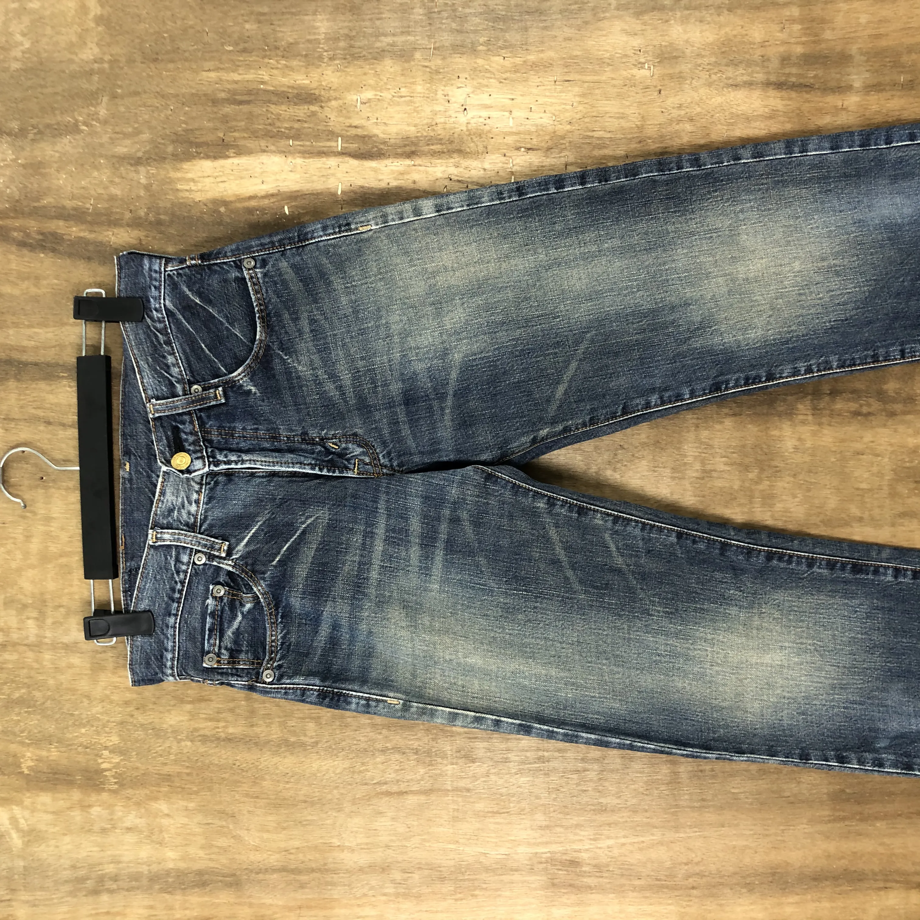 Distressed Denim Pants