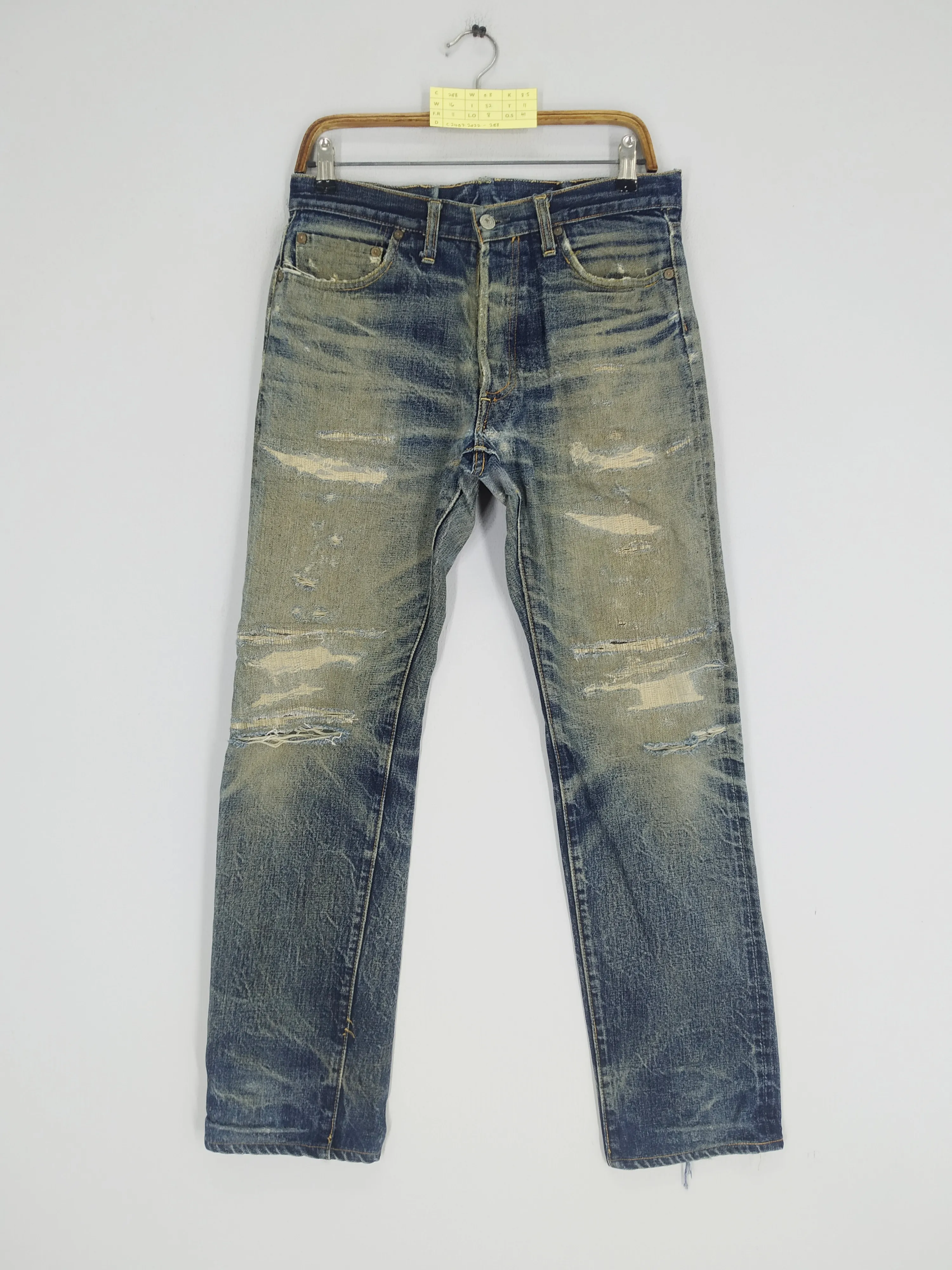 Vintage 90s OG Denime Jeans Reconstructed Selvedge Jeans