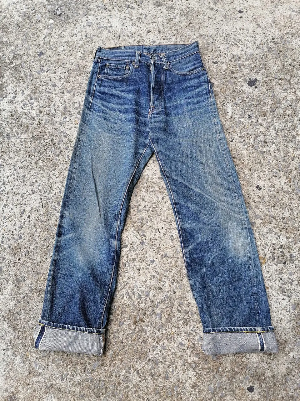 Denime Lot 178 Fly Button Selvedge Denim Jeans