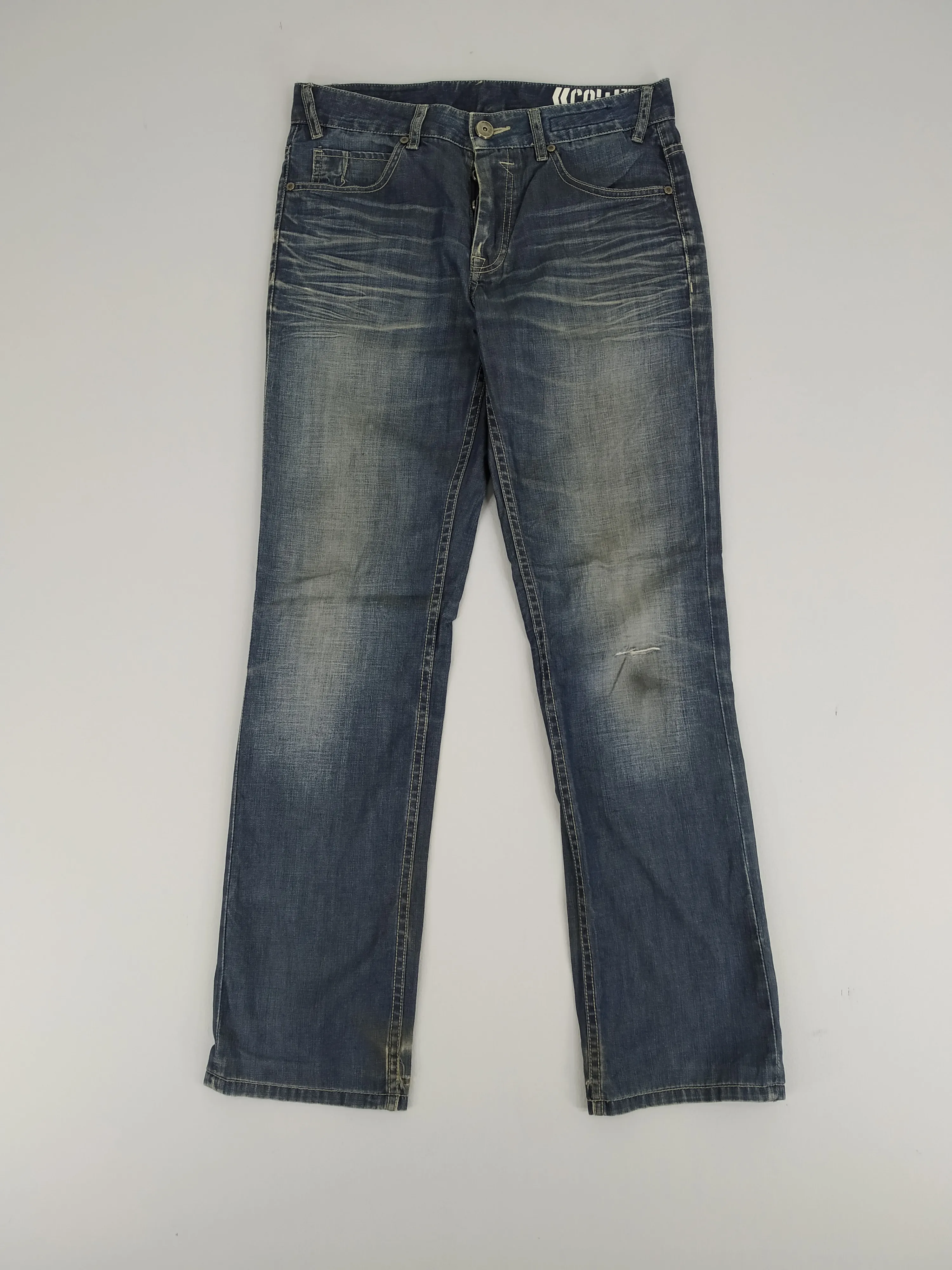 Jack & Jones Denim Jeans Co Blue Jeans Faded Jeans Pant