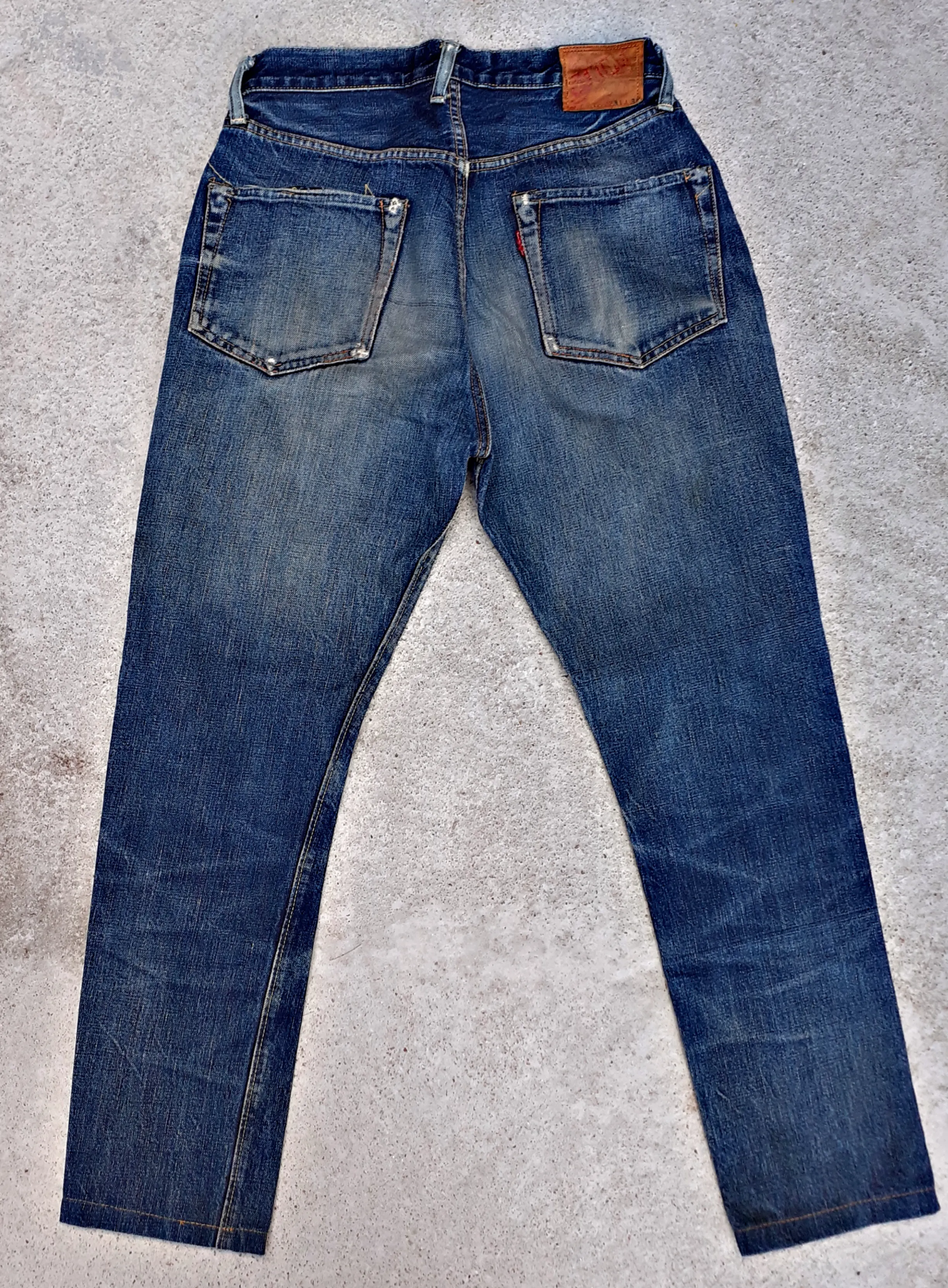 Vintage Denime Distressed Japanese brands altered slim fits