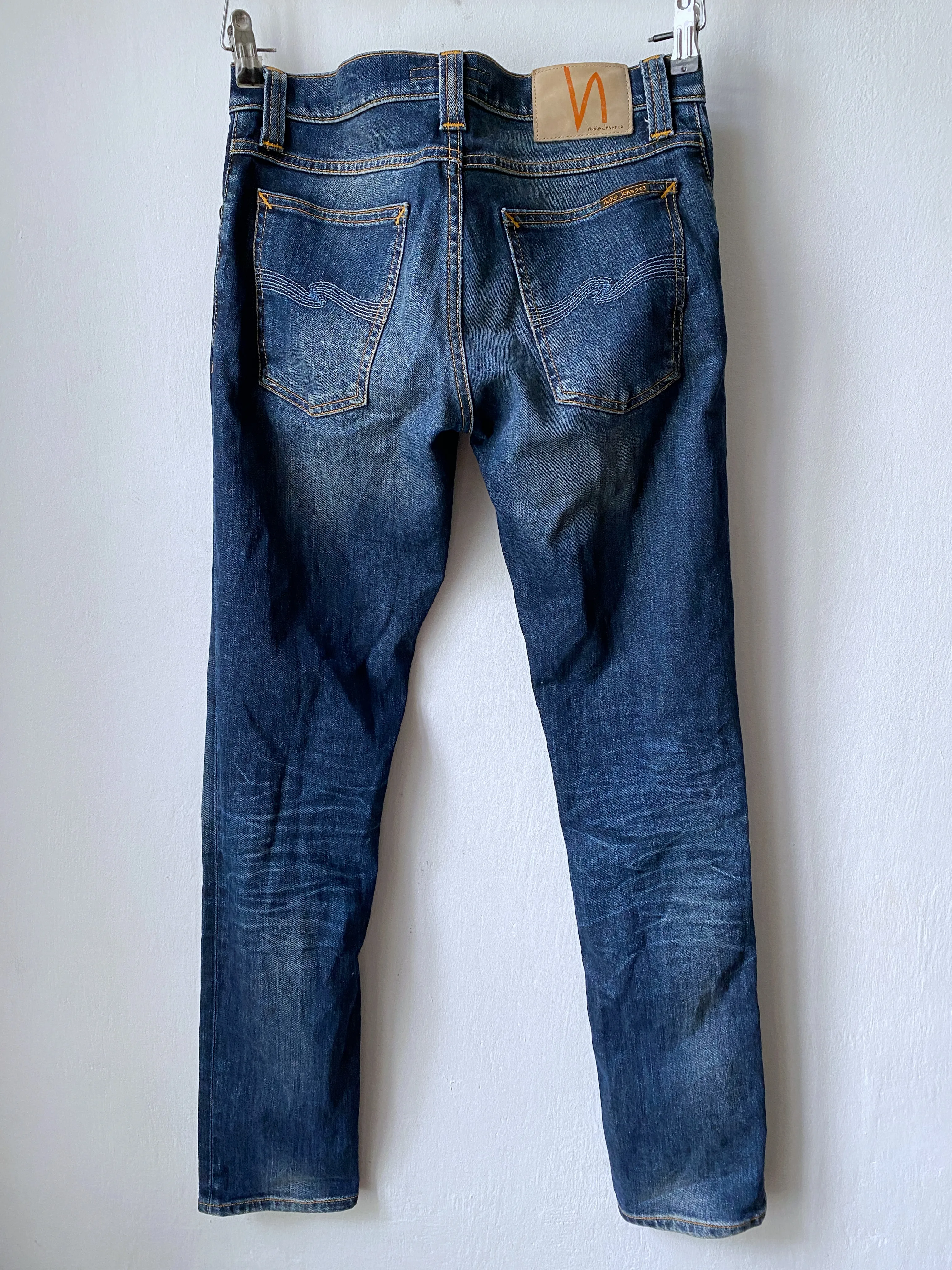 nudie jeans co Tube Kelly Org. Dark indigo size W 27 L 32