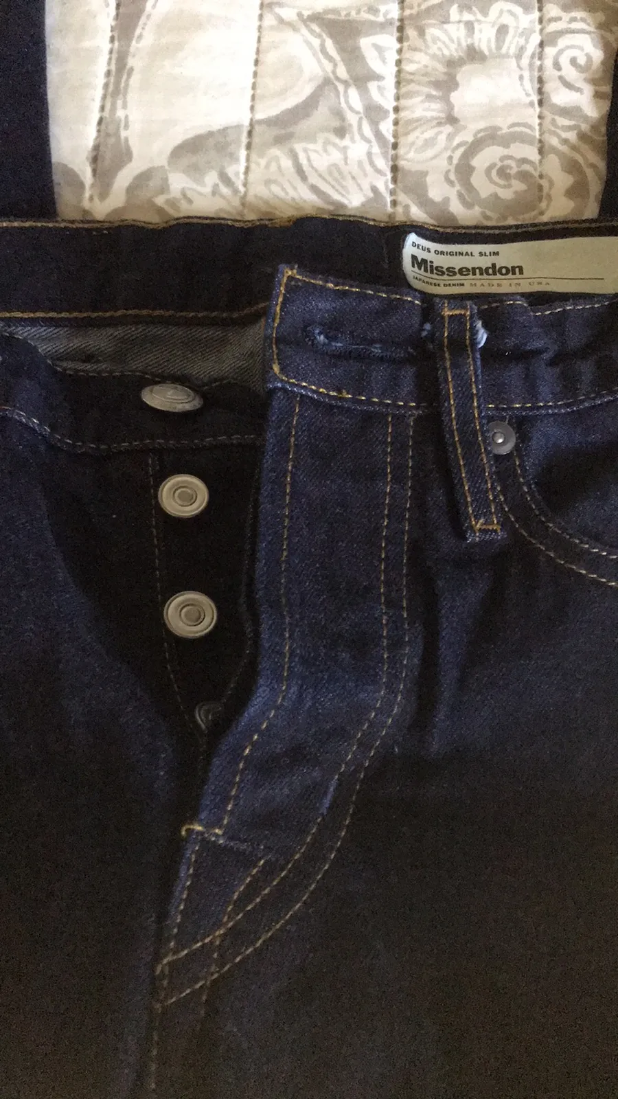 Deus Ex Machina Original Slim Japanese Denim