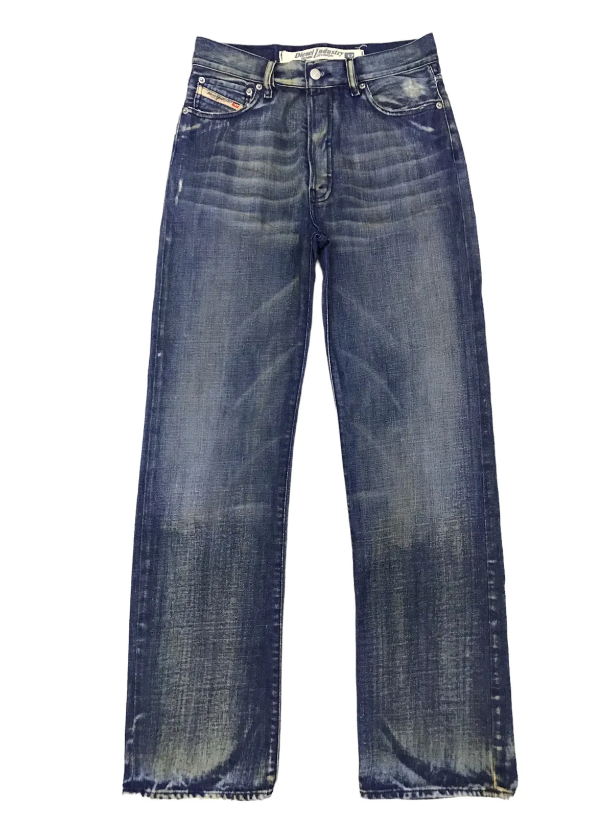 Diesel Jeans Blue Rust Distressed Denim Jeans