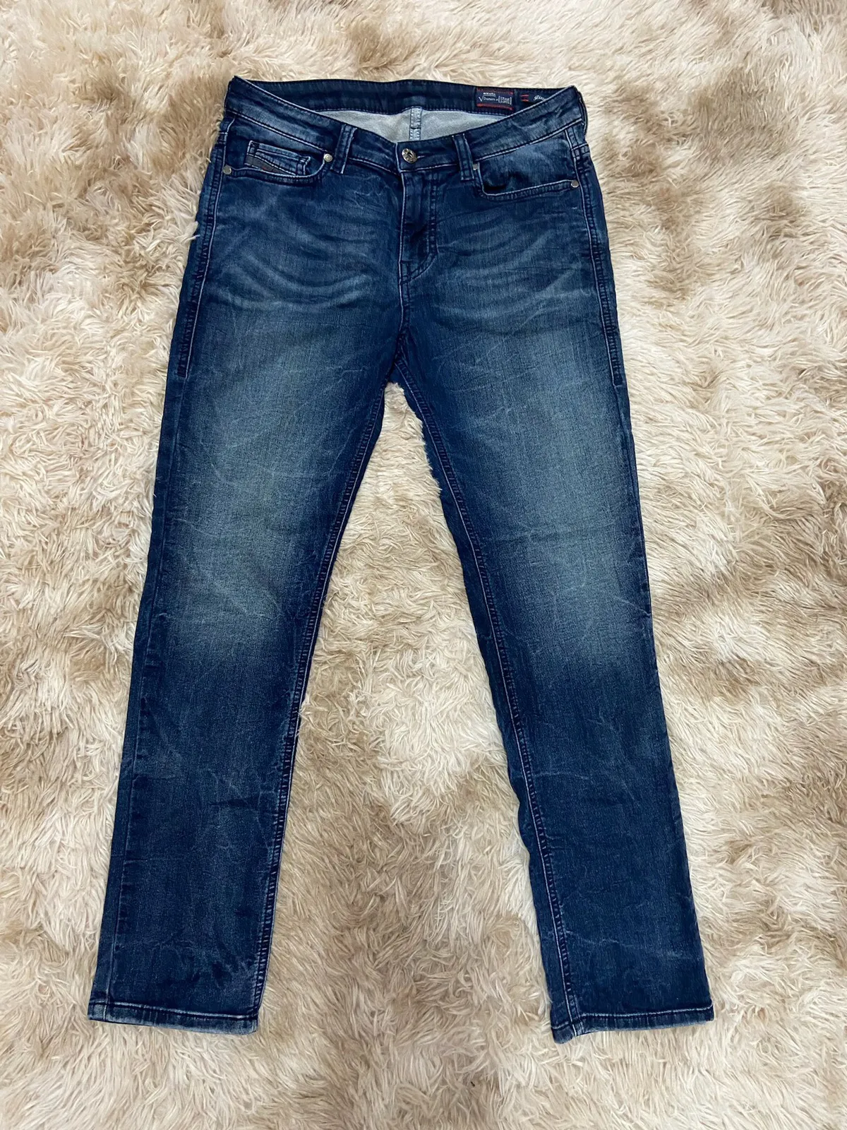 Casual Dark-Wash Denim