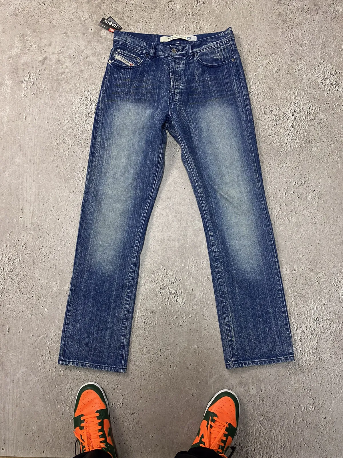 Vintage Y2K DIESEL denim nice design pants jeans