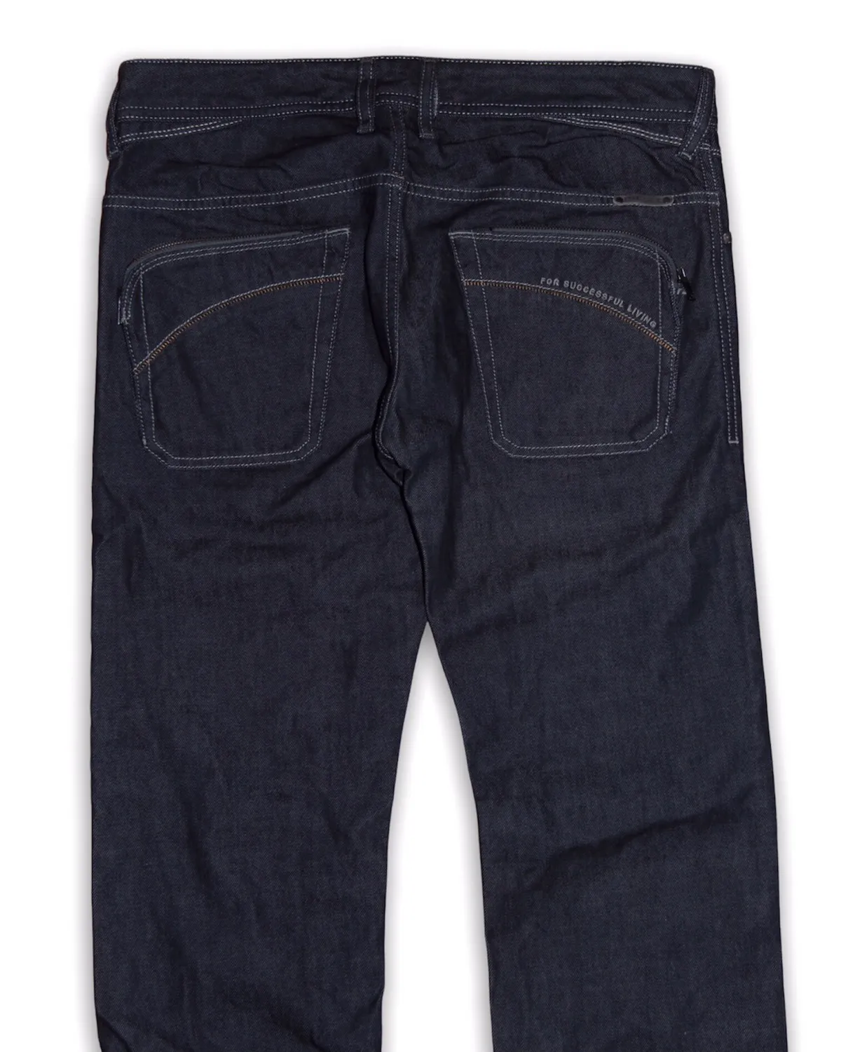 Diesel Dark Denim Men Jeans Lampo “for successful living”