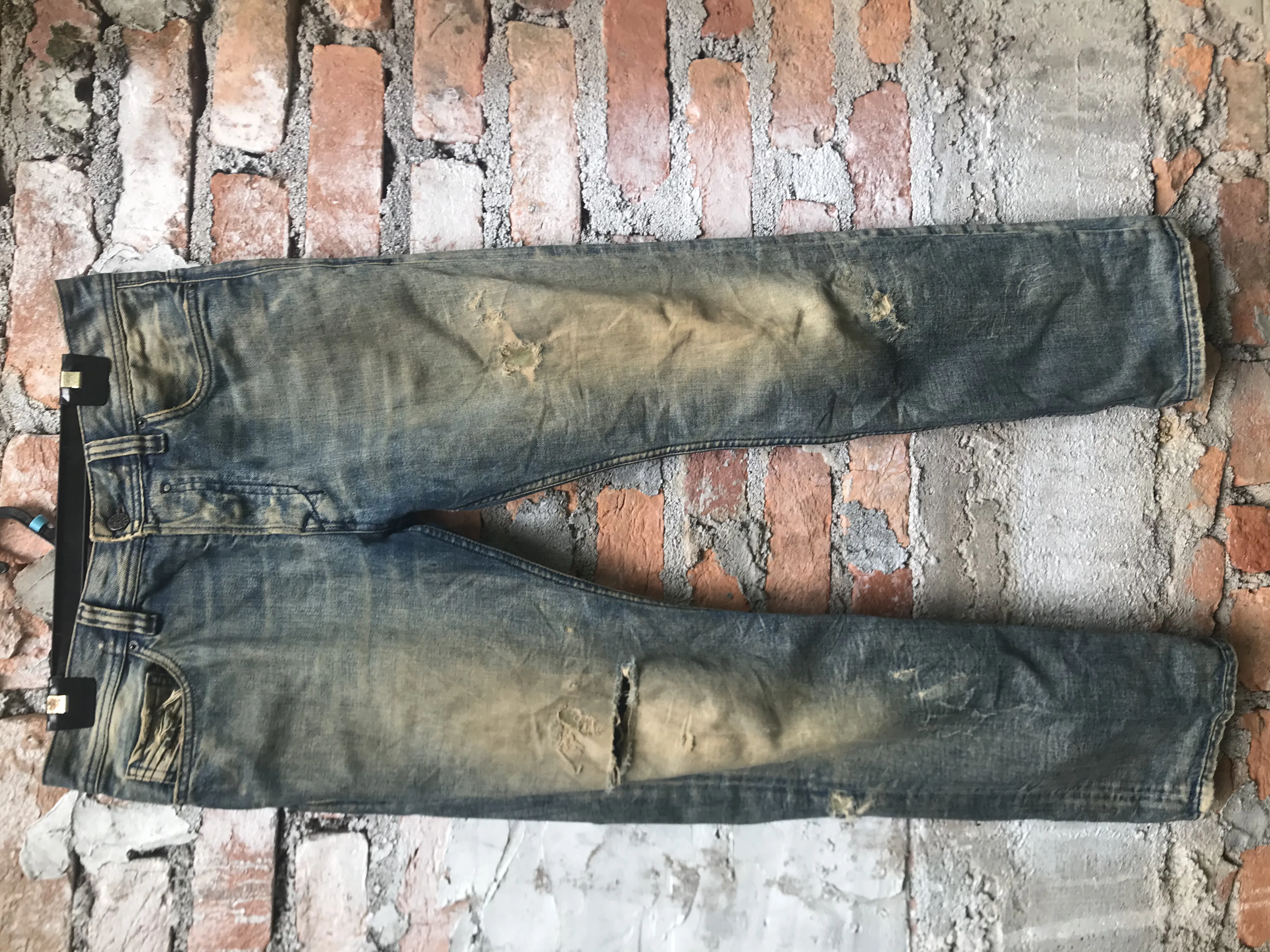 Diesel Safado Distressed Denim Pants