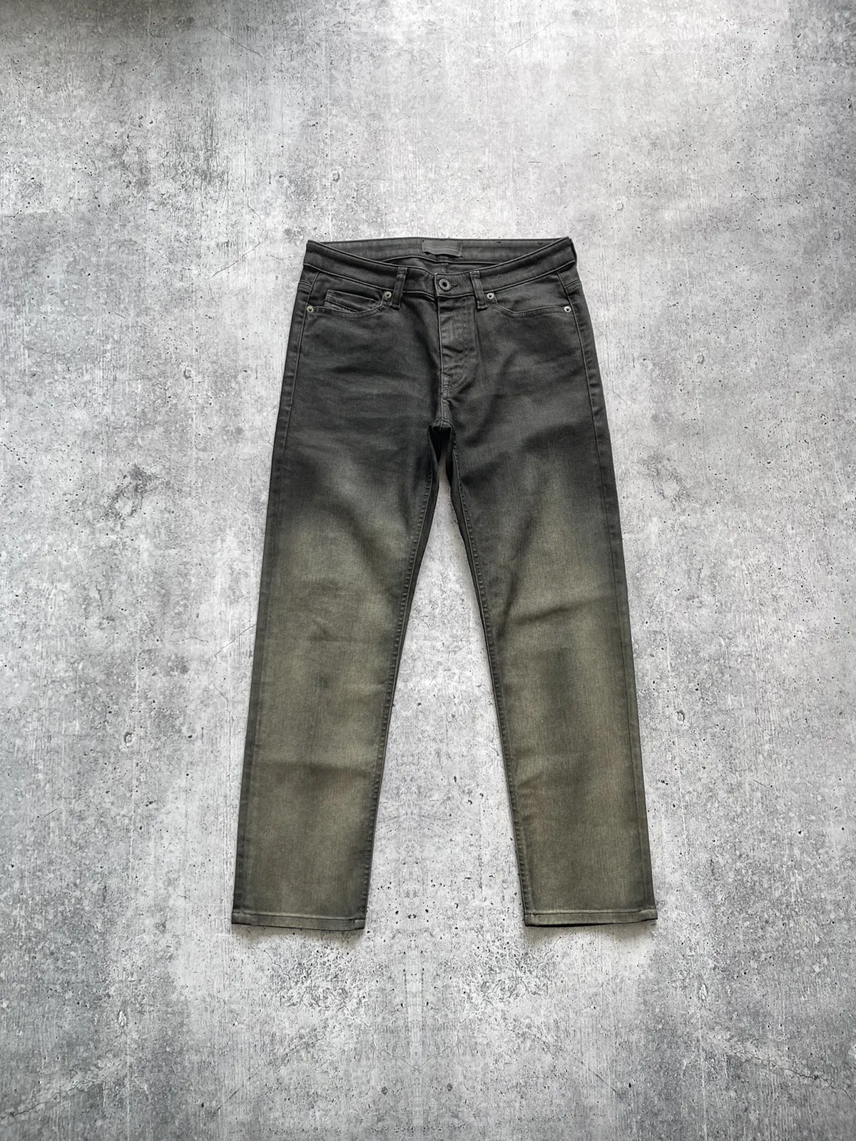 Diesel Black Gold W L Denim Design Black Jeans Pants