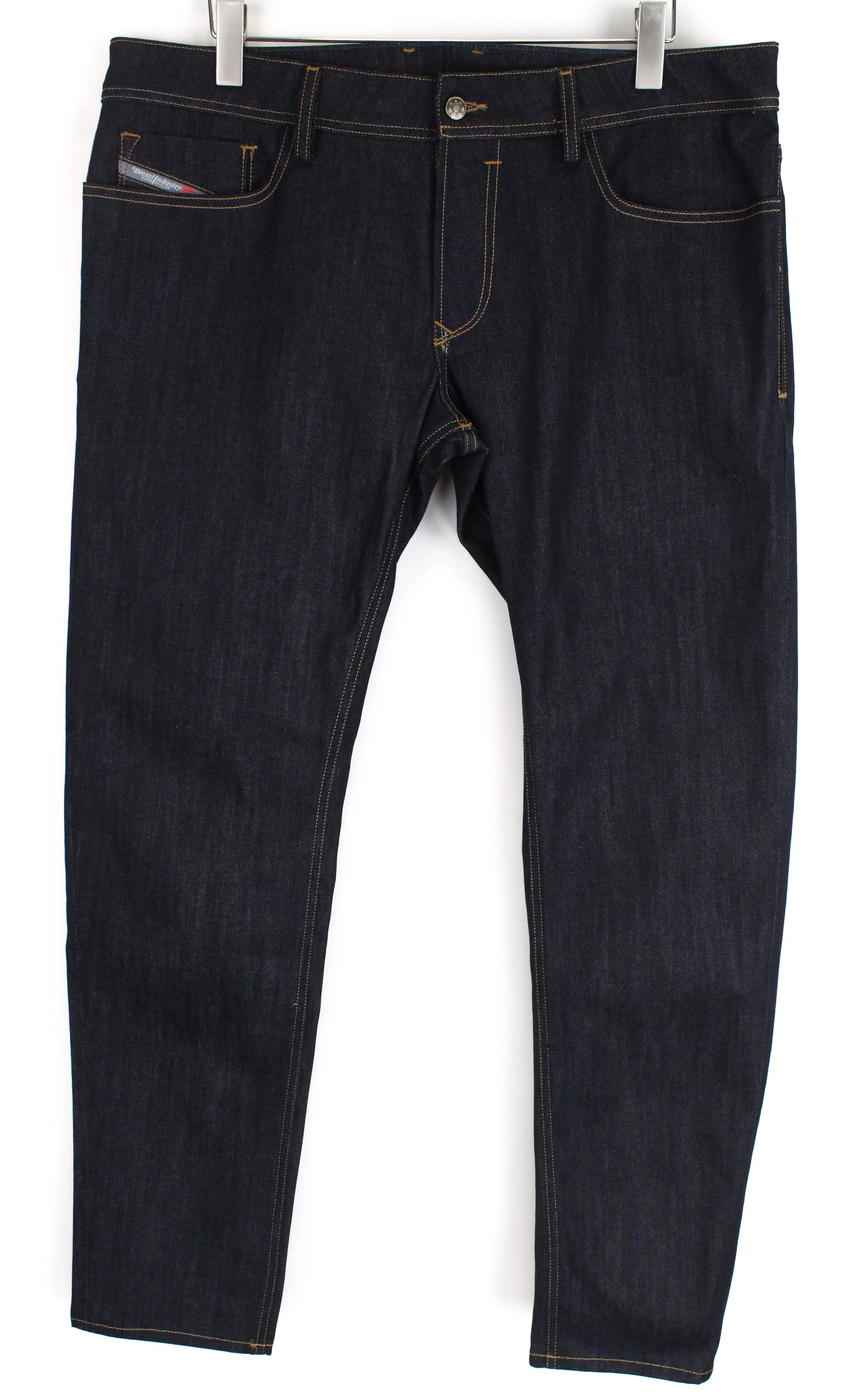 ~W39/L34 Denim 5-Pocket Casual Blue Buttoned Jeans 51282
