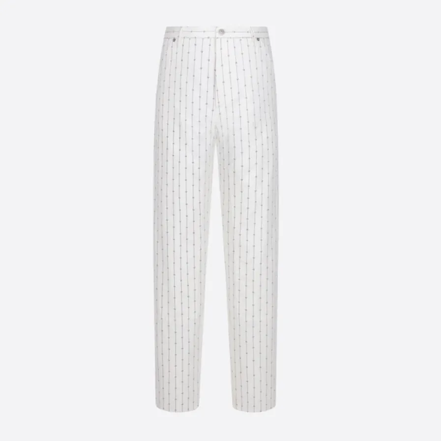 o1w1odb1y Denim Pants in White