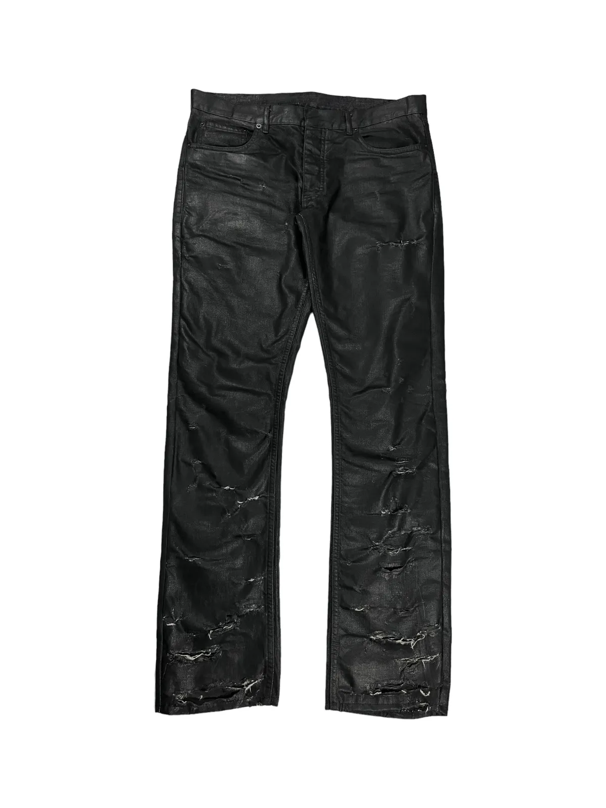 Dior Homme SS04 Waxed Destroyed Denim