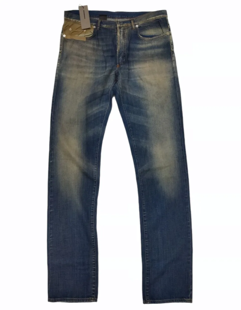Rare!! DIOR HOMME Mad Processing Jeans