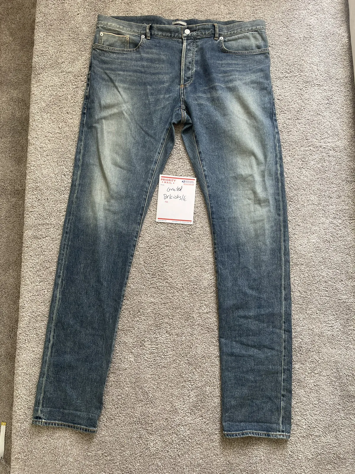 Christian Dior atelier long slim fit jeans size 38 sold out