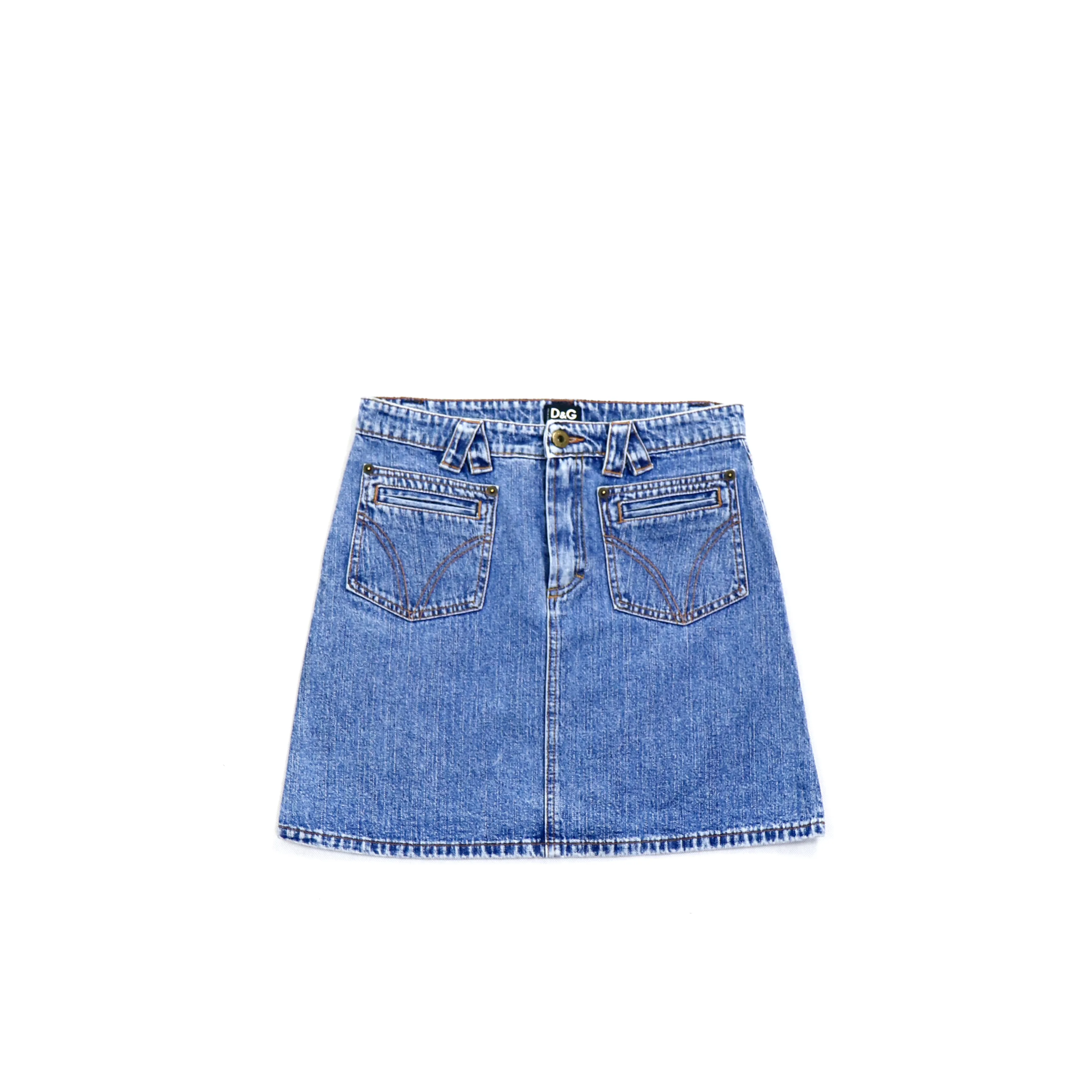 D&G Denim Jeans Skirt
