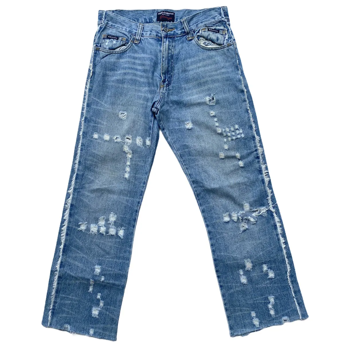 Dolce & Gabbana Distressed Denim
