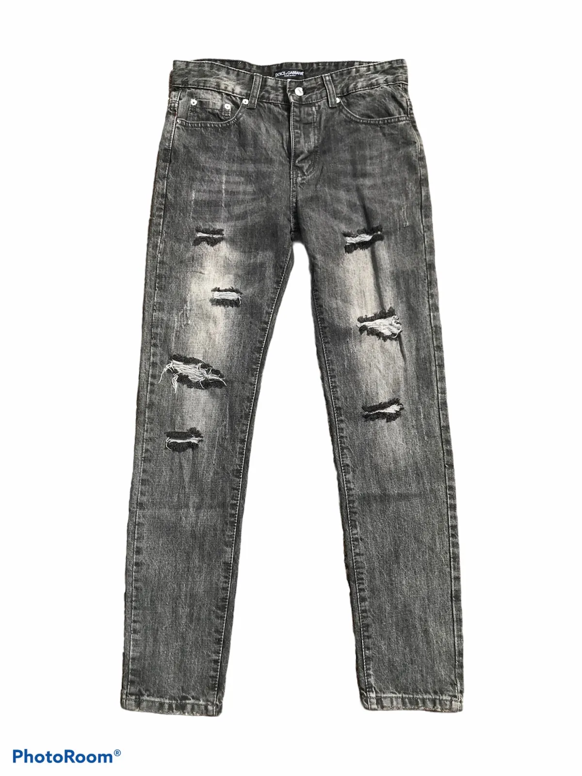Dolce & Gabbana Distressed Denim Slim Fit⚡️