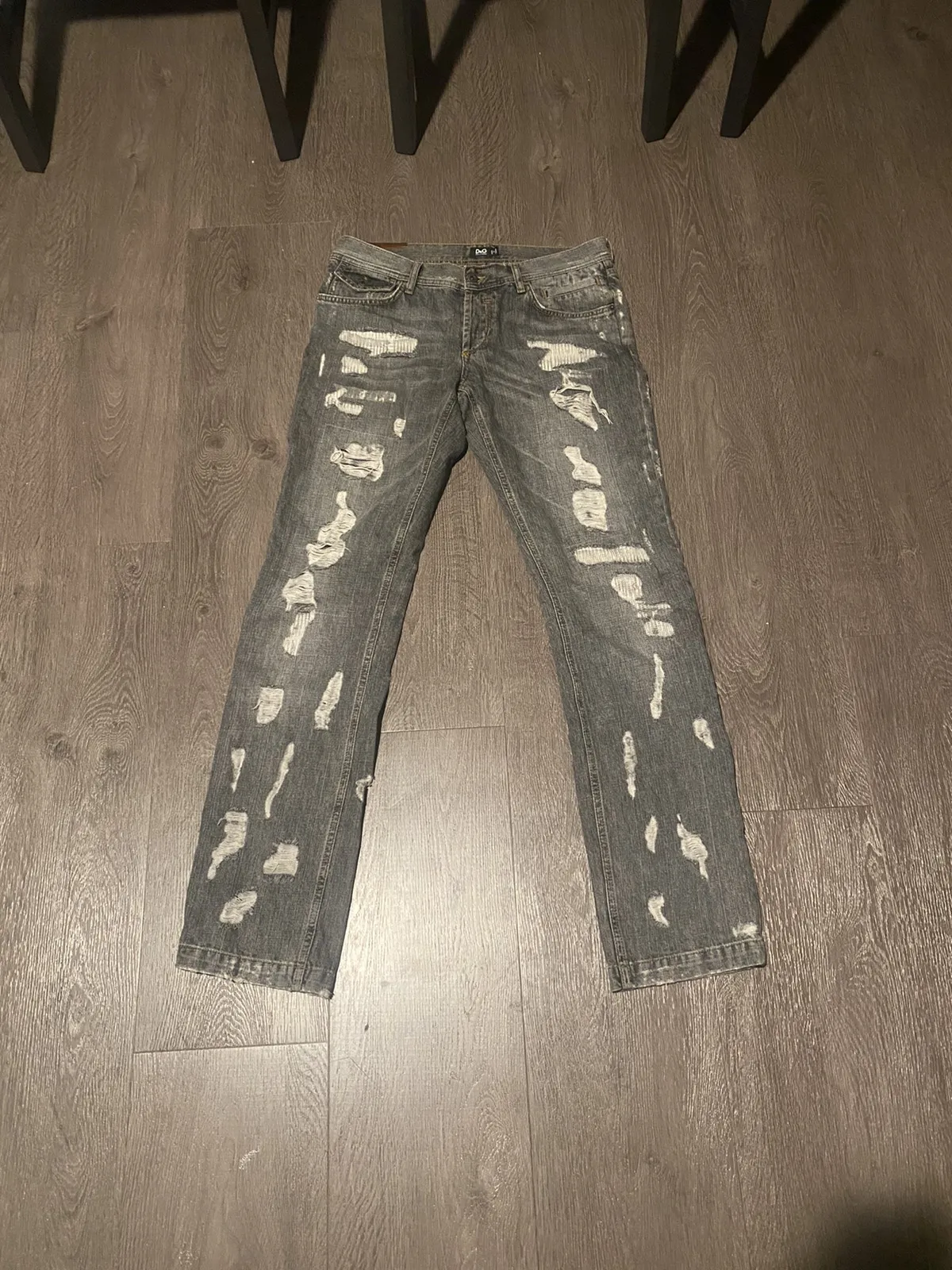 Dolce & Gabbana (D&G) Distressed Denim