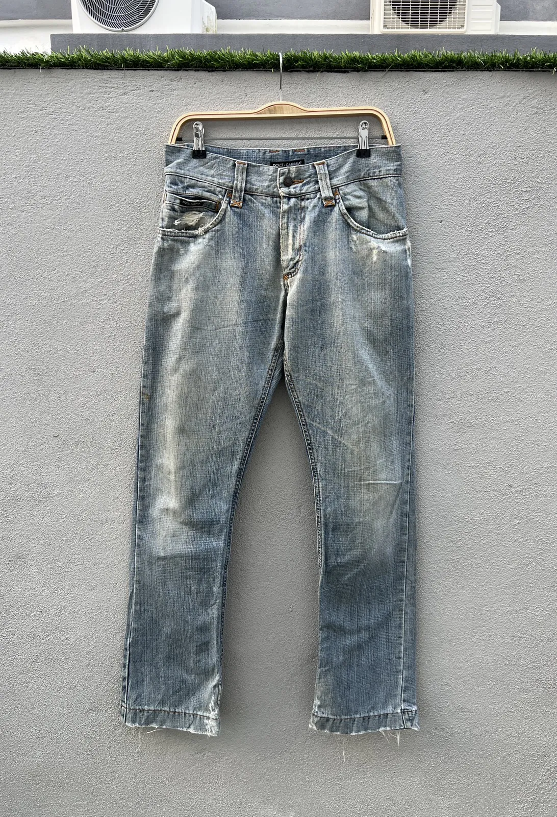 D&G Boot Cut Distressed Jeans Pants