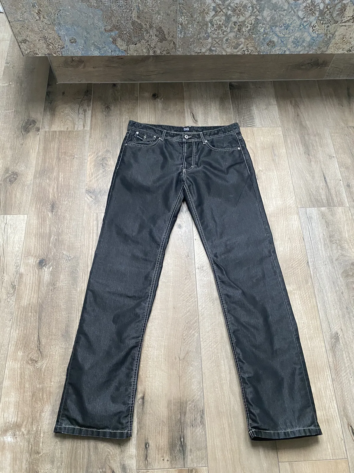 Vintage 90s Wax D&G Dolce&Gabbana Archive jeans size 35