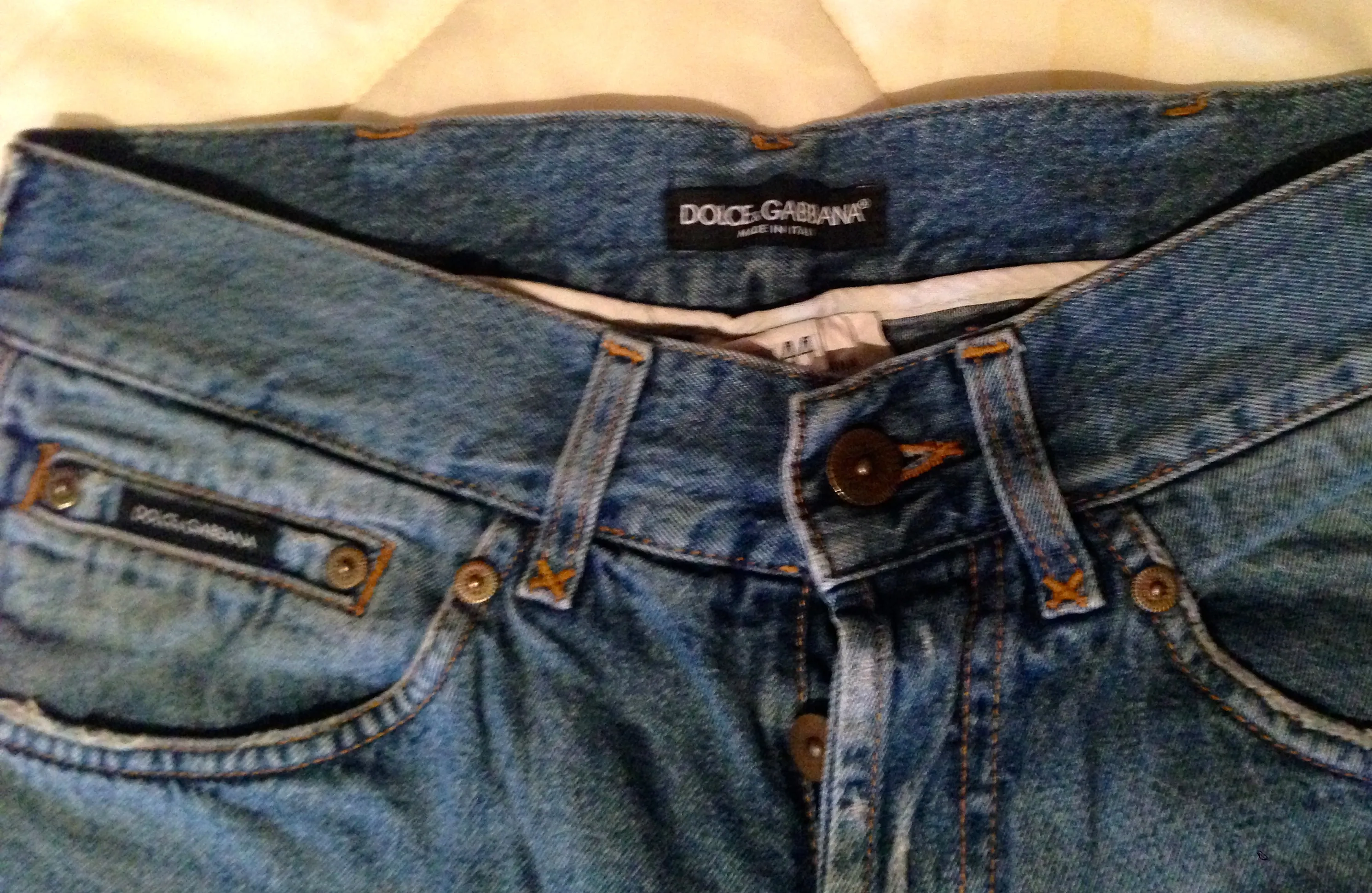 Blue Washed Jeans