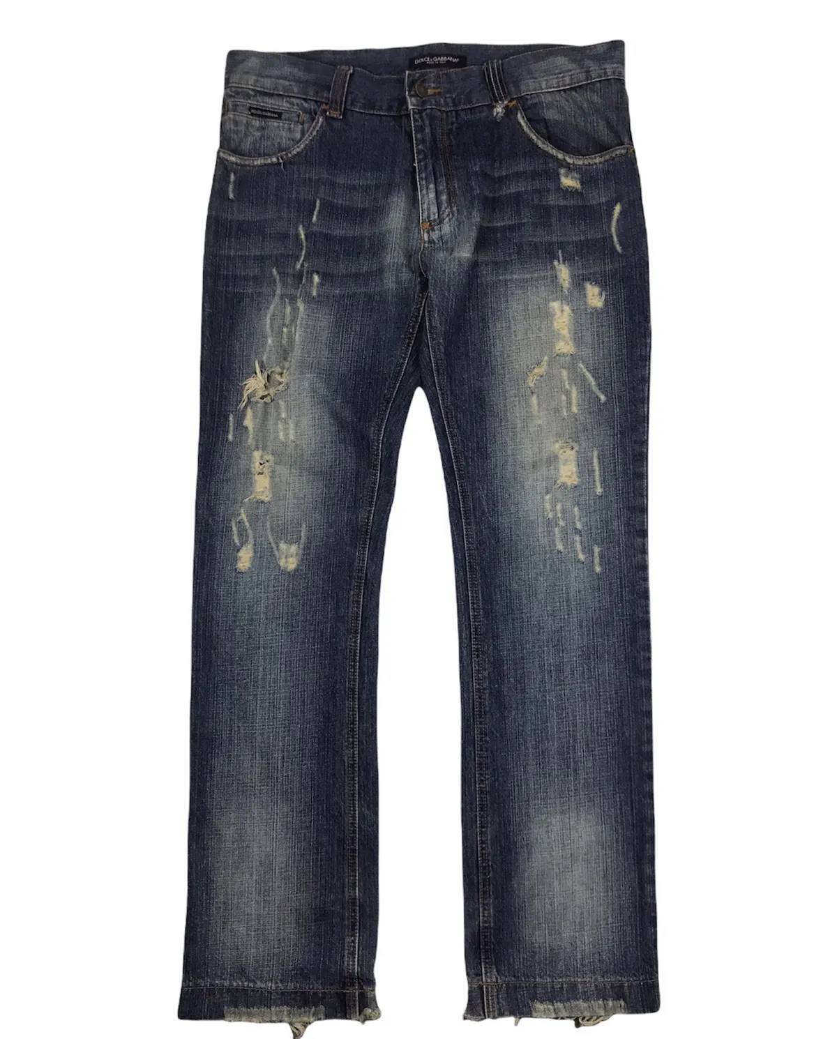 👖Distressed Dolce&Gabbana Denim