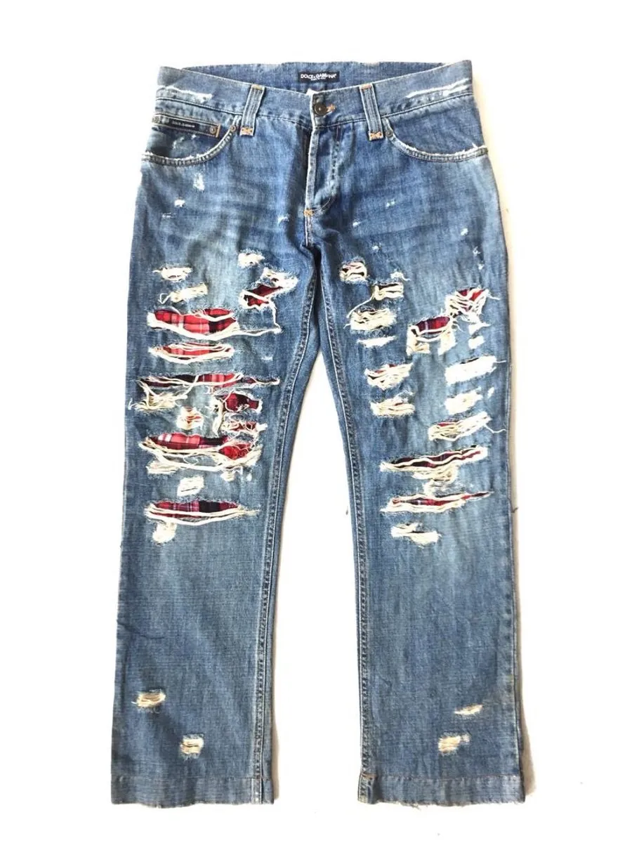 🔥Rare Dolce&Gabbana Distressed Kurt Cobain