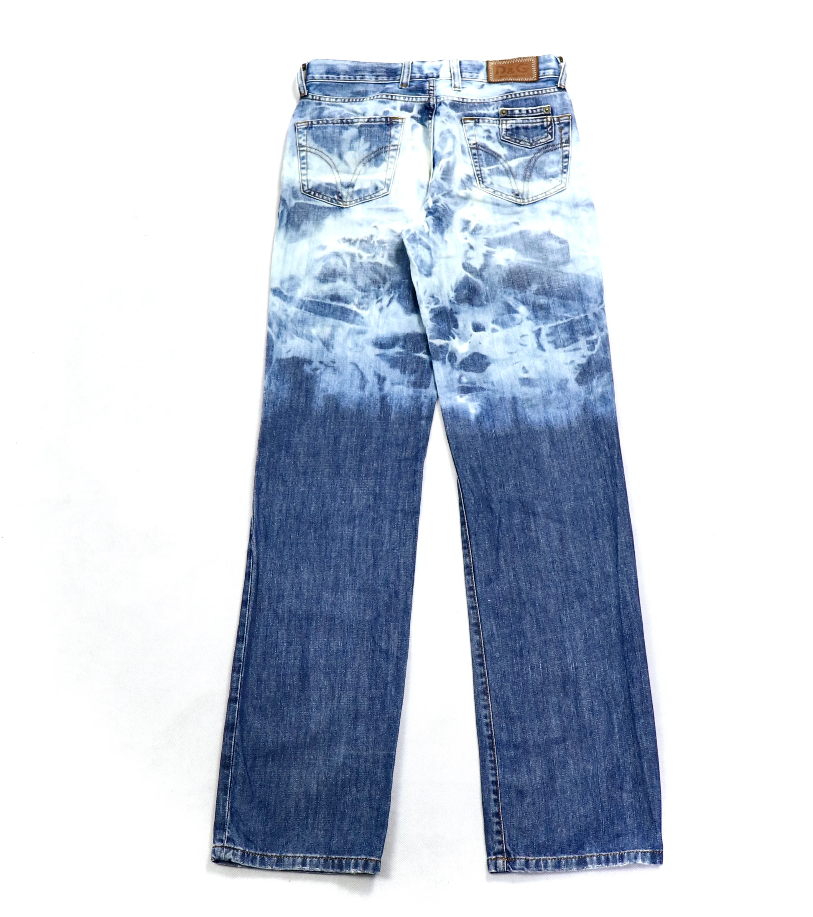Vintage D&G Top Tie Dye Faded Regular Jeans