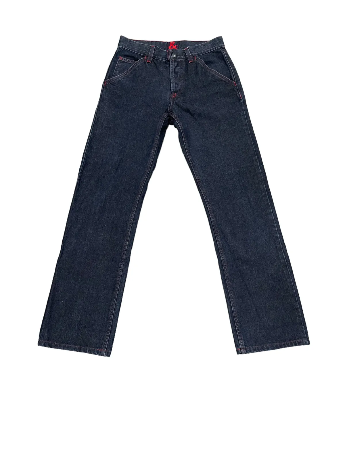 Vintage Dolce & Gabbana Spellout Logo Denim Jeans