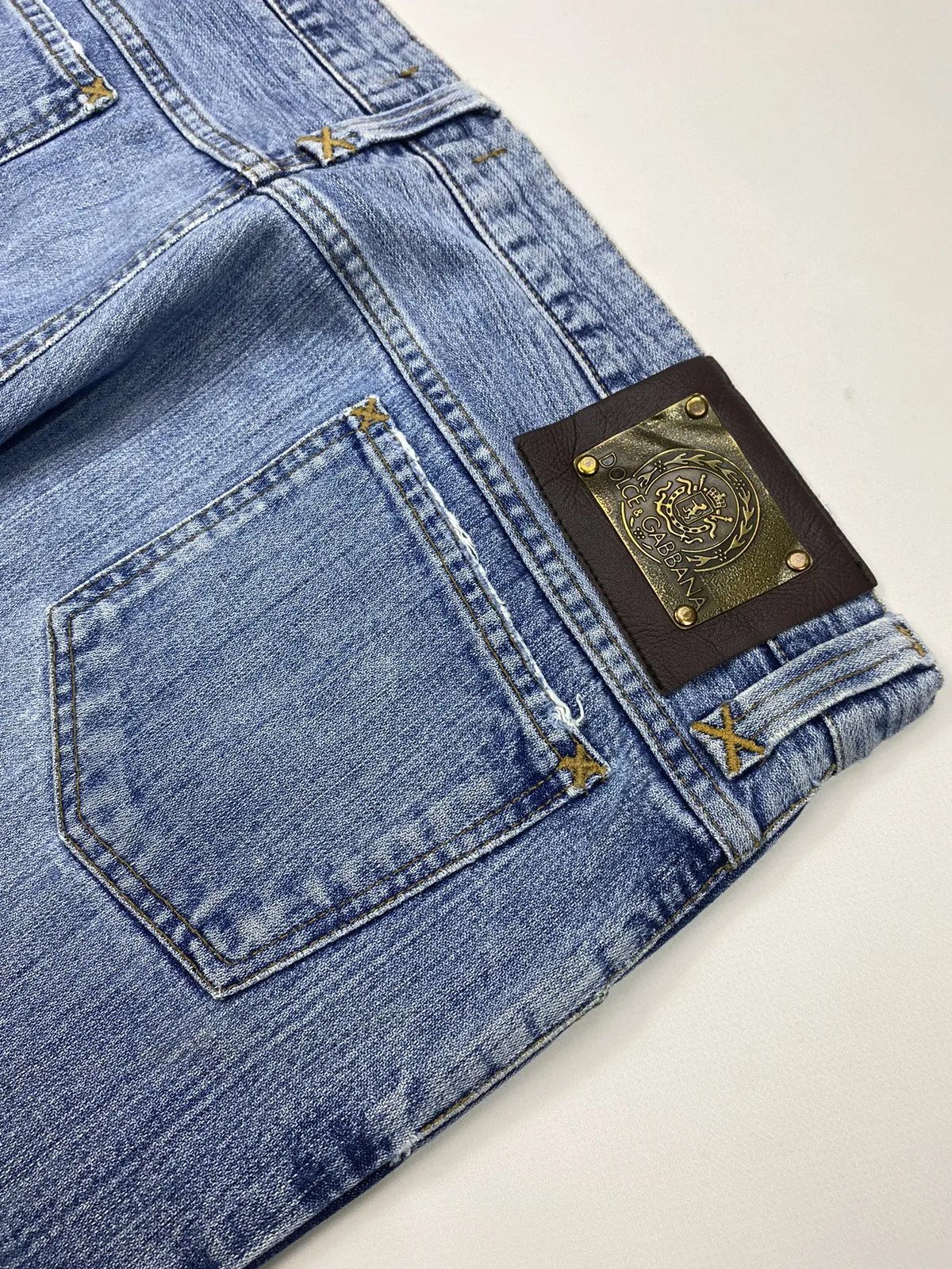 Dolce&Gabbana Vintage Jeans Blue
