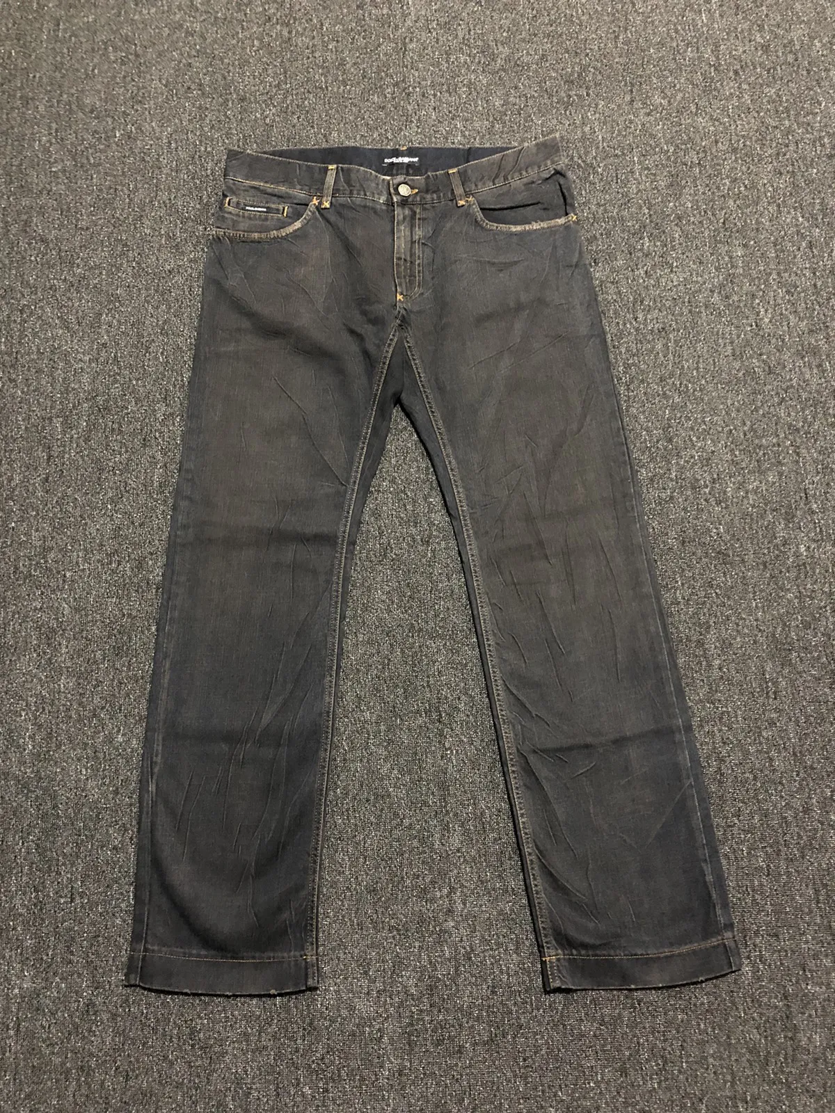 D&G- Classic 16 Distressed Denim Pants