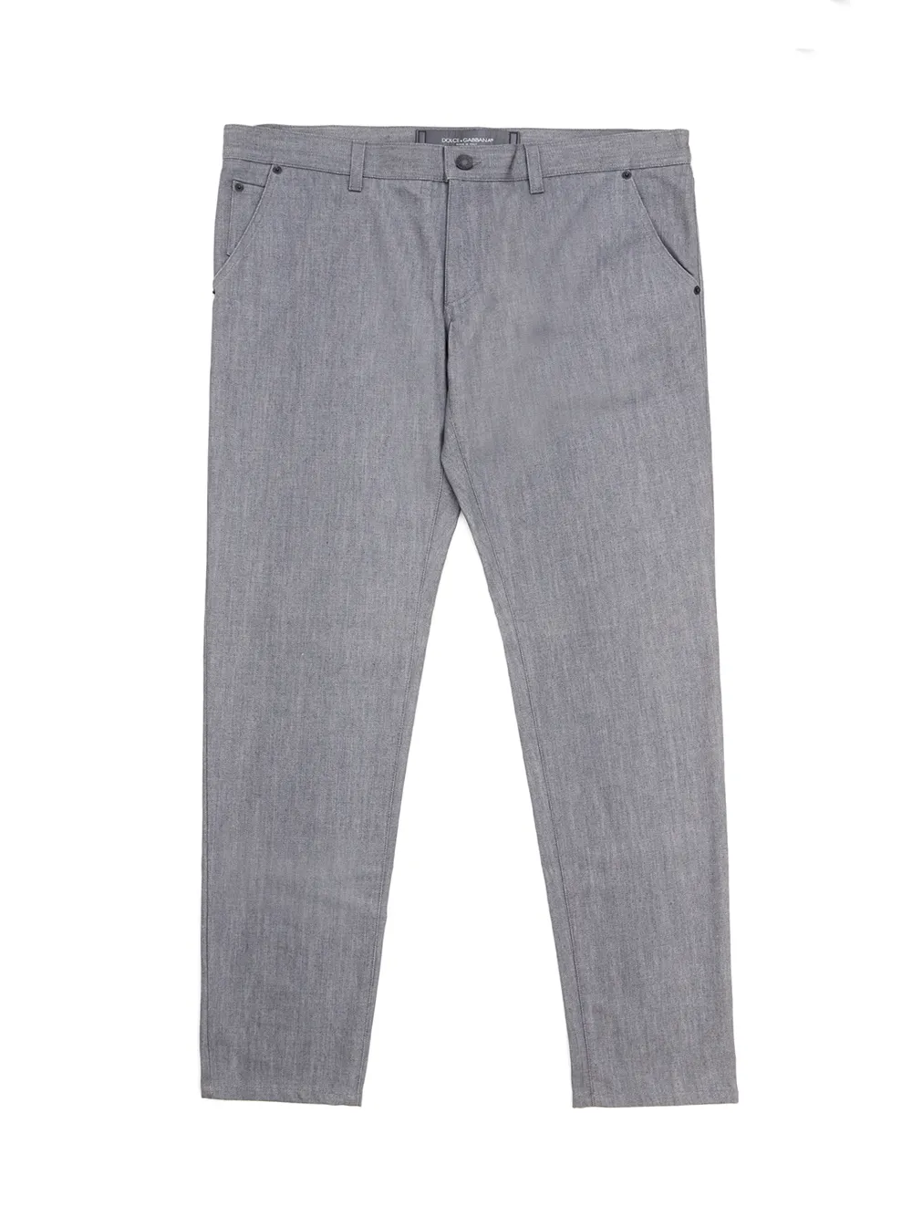 Dolce & Gabbana Grey Classic Denim Jeans
