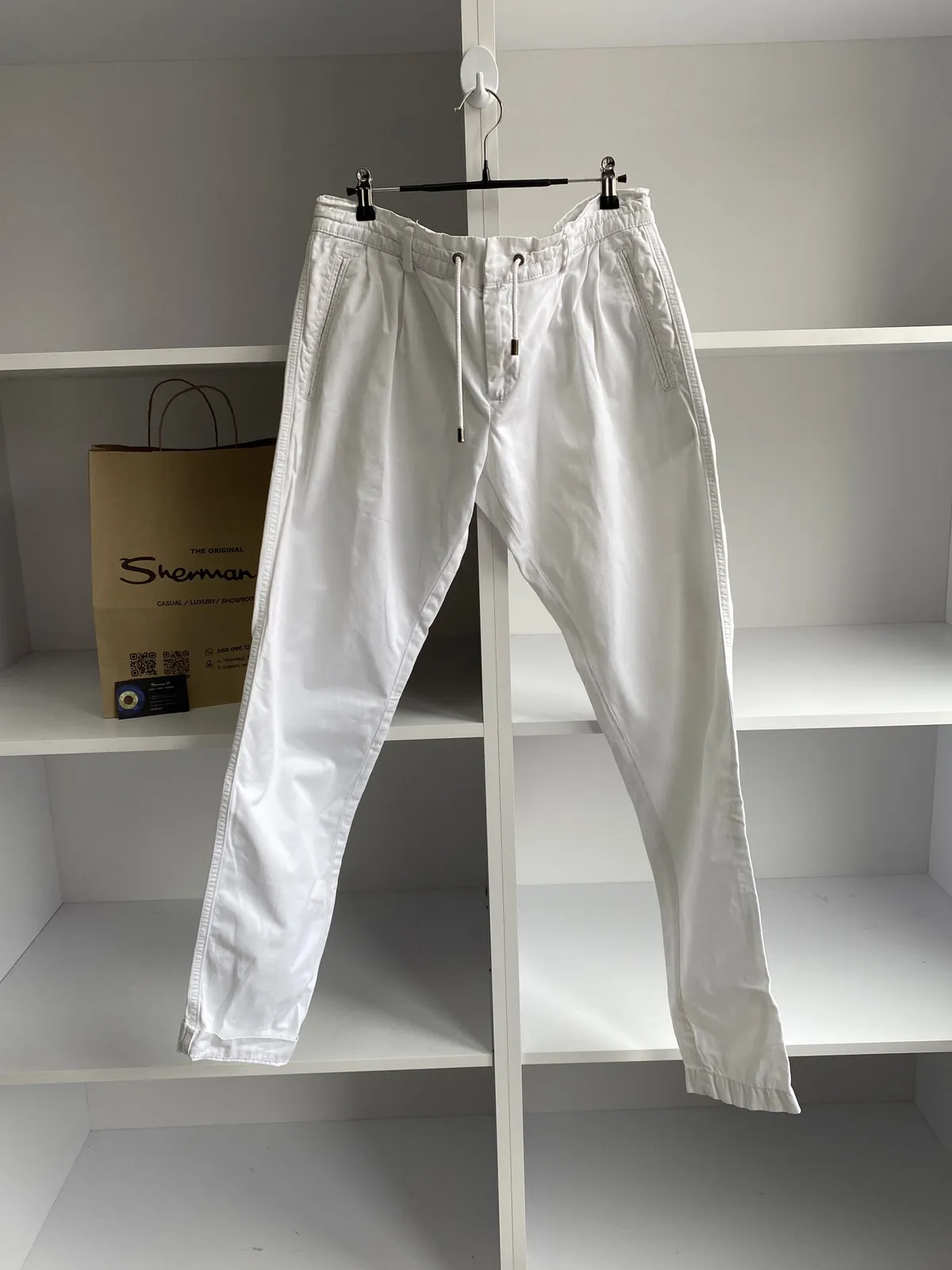 Dolce Gabbana white pants