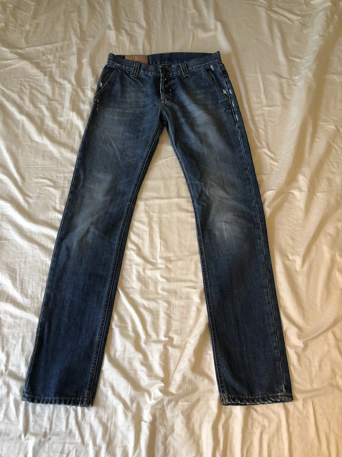 Washed Slim Jeans