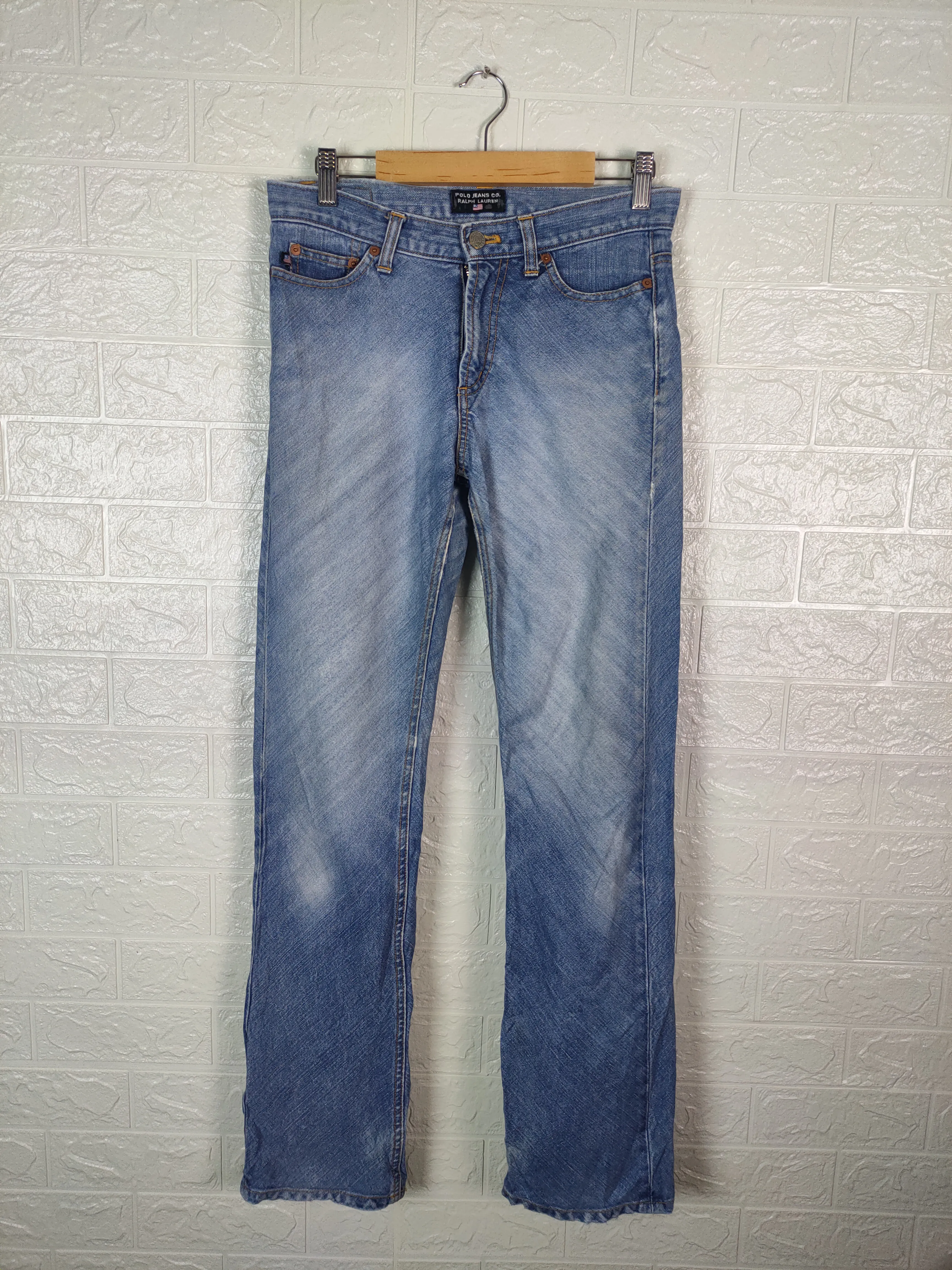 💥VINTAGE POLO RALPH LAUREN DENIM PANTS #0829💥