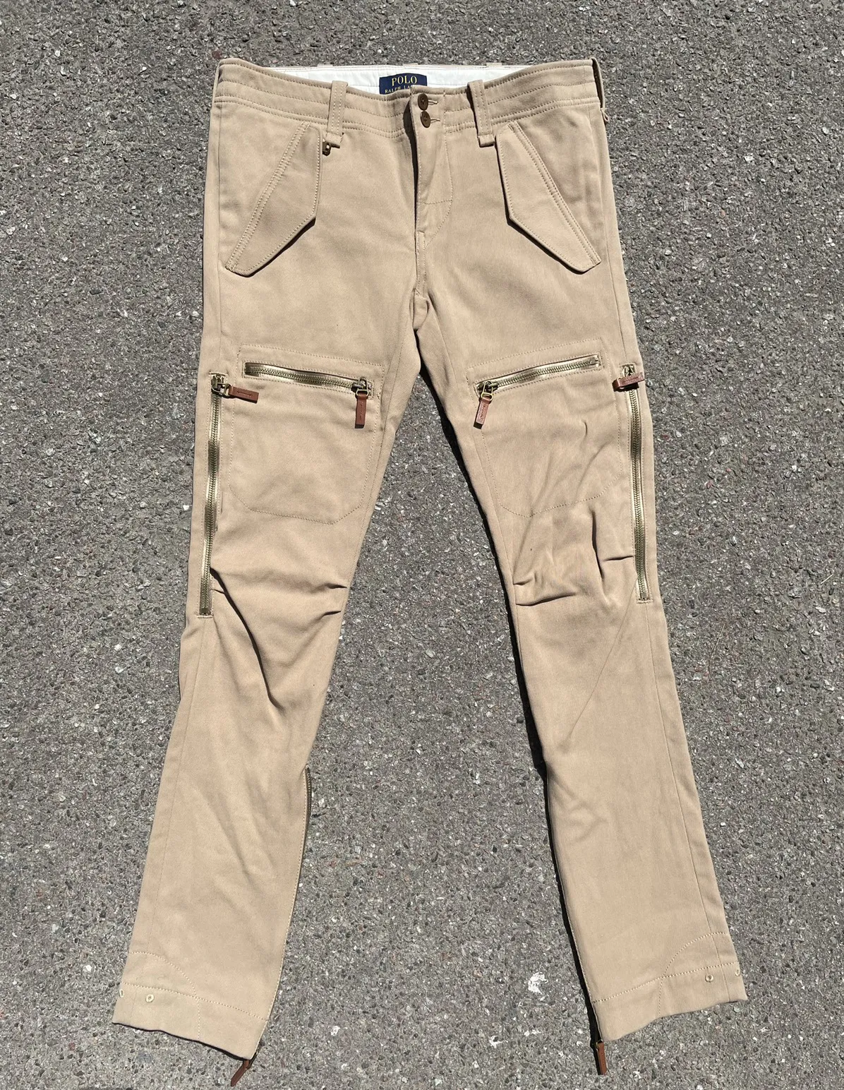 POLO Ralph Lauren Zipper Multi Pocket Slim Pants