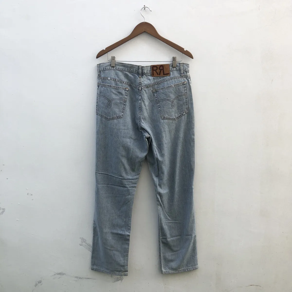 RRL blue jeans