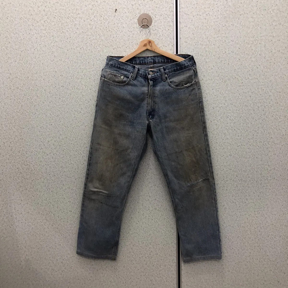 DISTRESSED JEANS DENIM POLO RALPH LAUREN