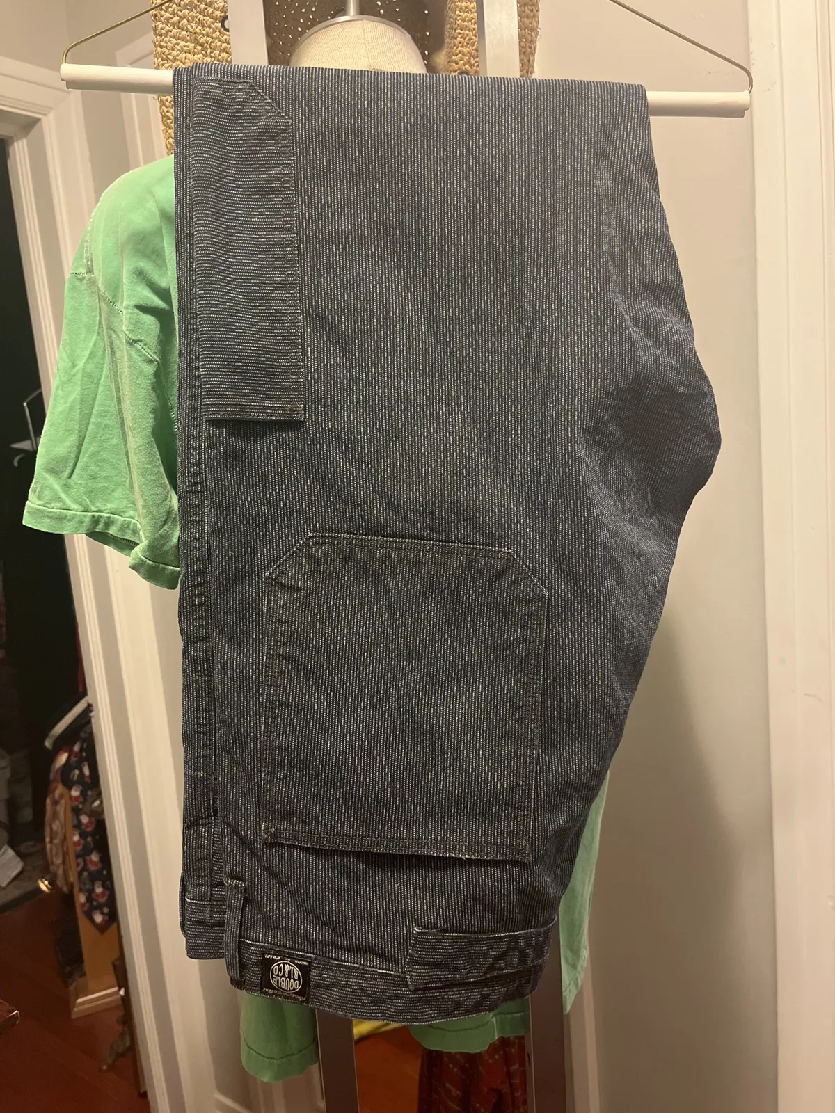 RRL Ralph Lauren Vintage Striped Denim Pants