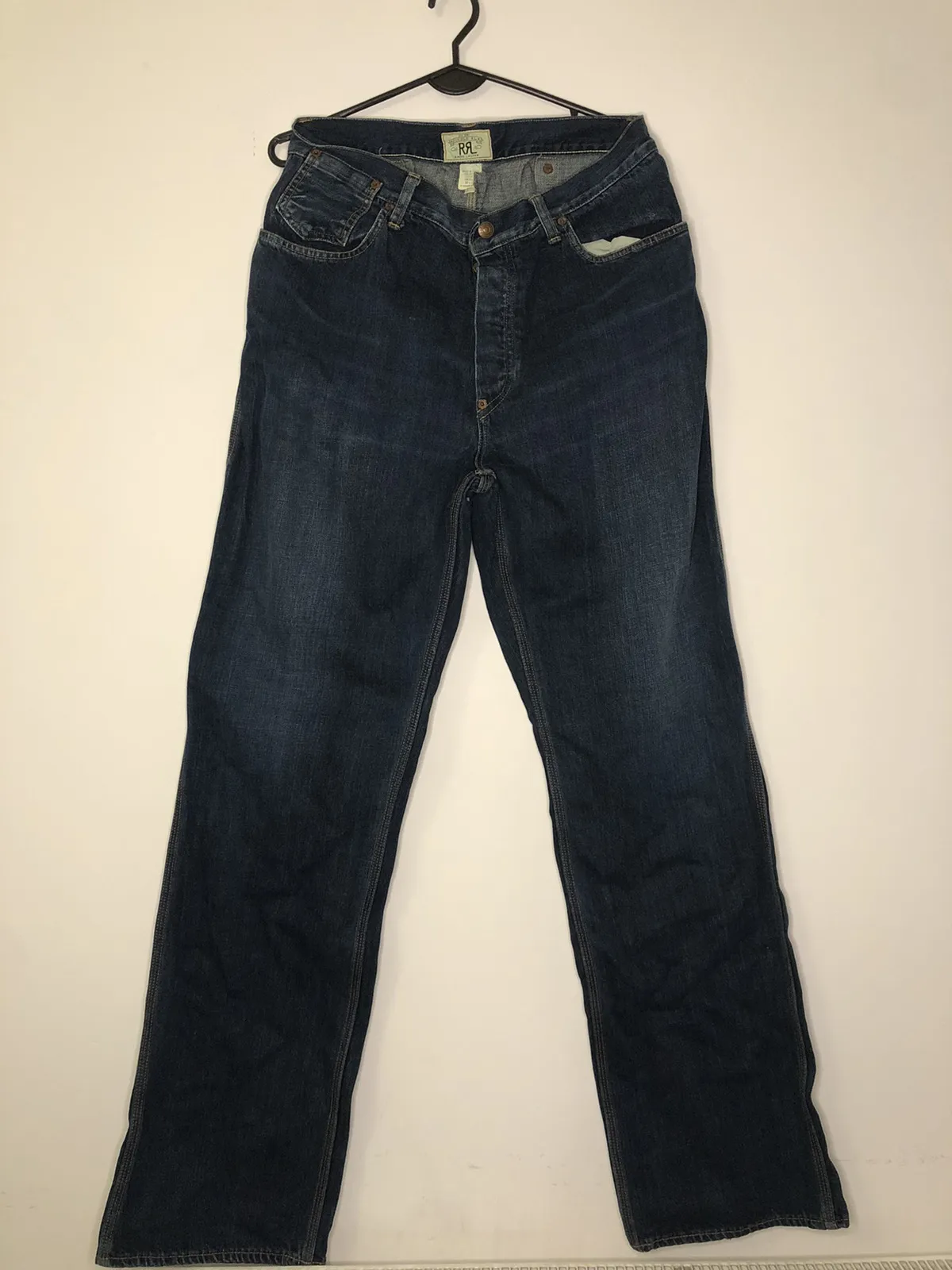 RRL Ralph Lauren Vintage Jeans Denim Polo USA