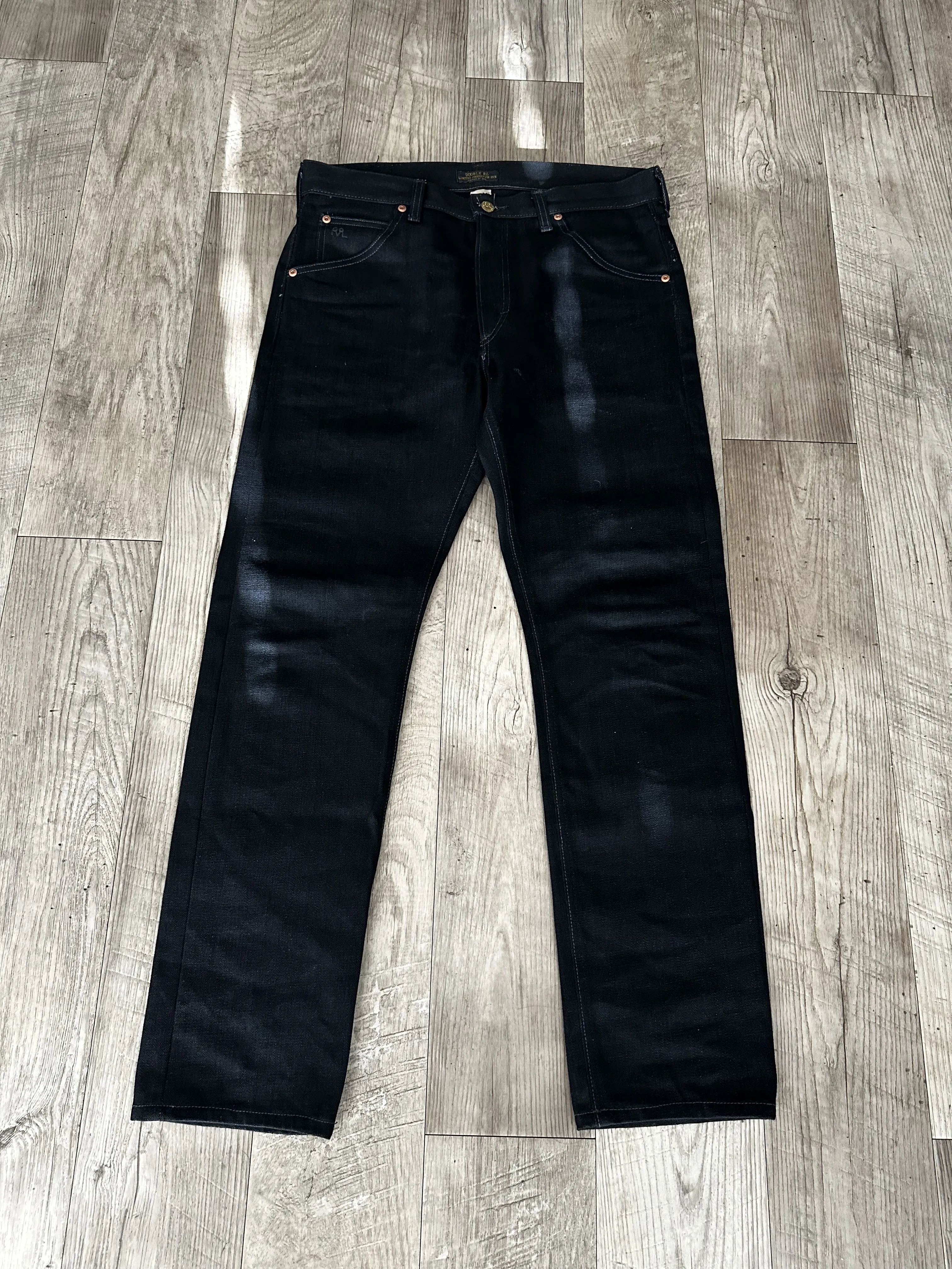 RRL Black Denim Jeans