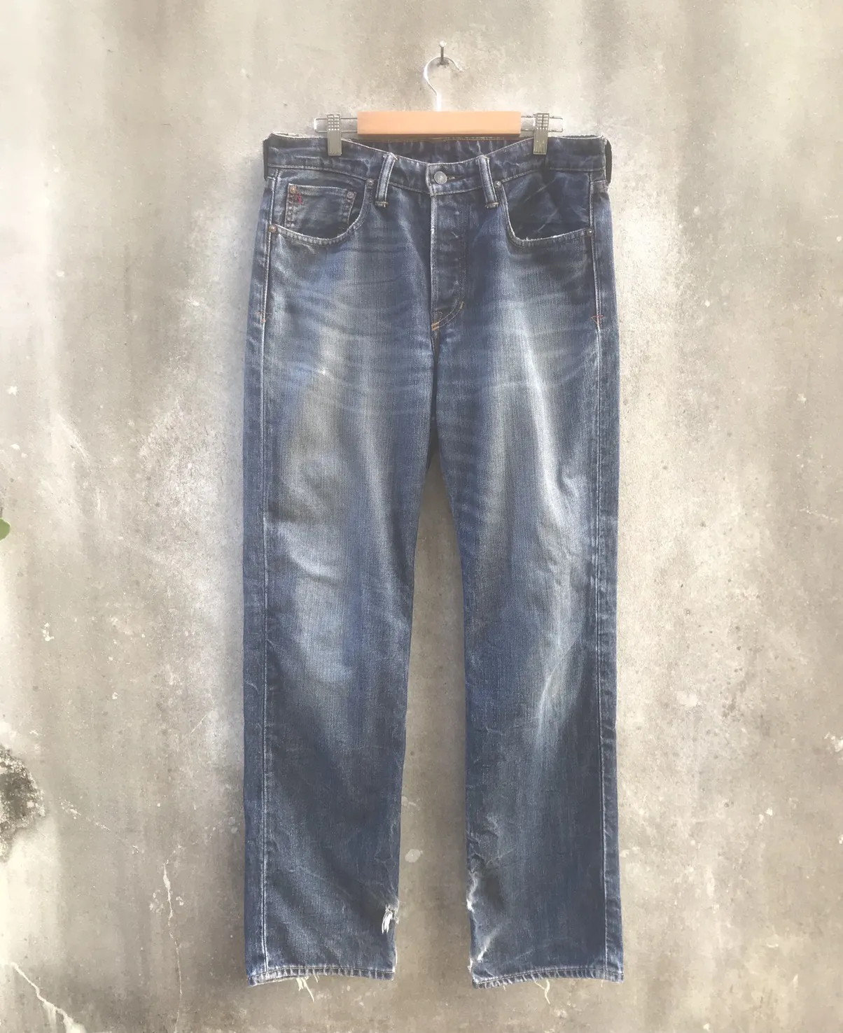 Vtg 90’s Polo Ralph Lauren Denim Jeans Distressed