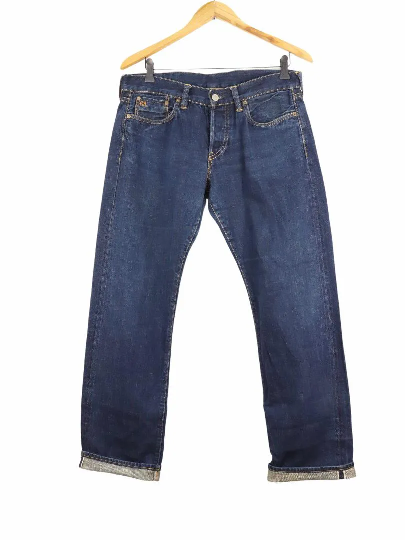 RRL Japan Woven Straight Leg Rinse Selvedge Denim