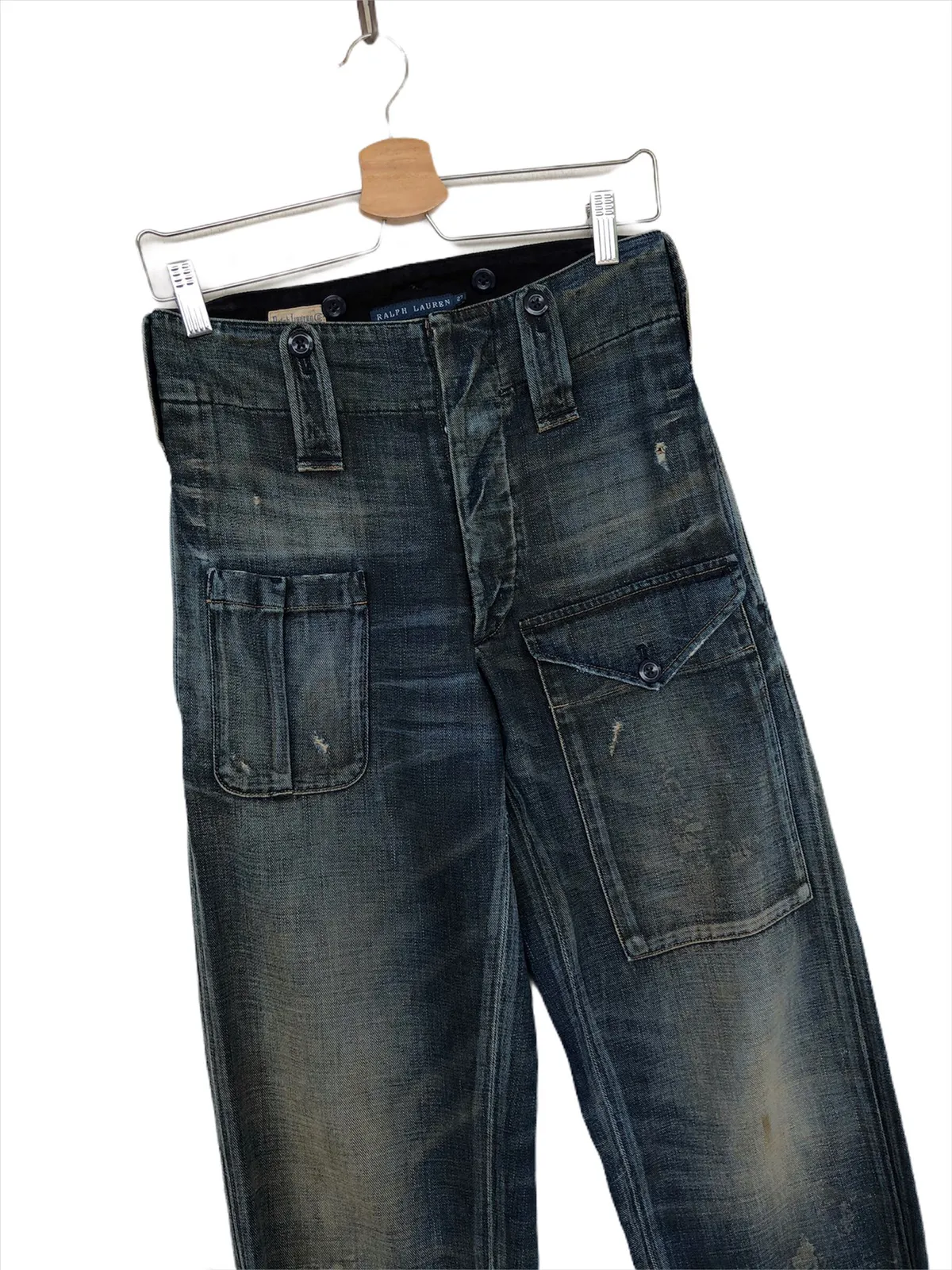 Ralph Lauren Multi Pocket Tactical Combat Denim