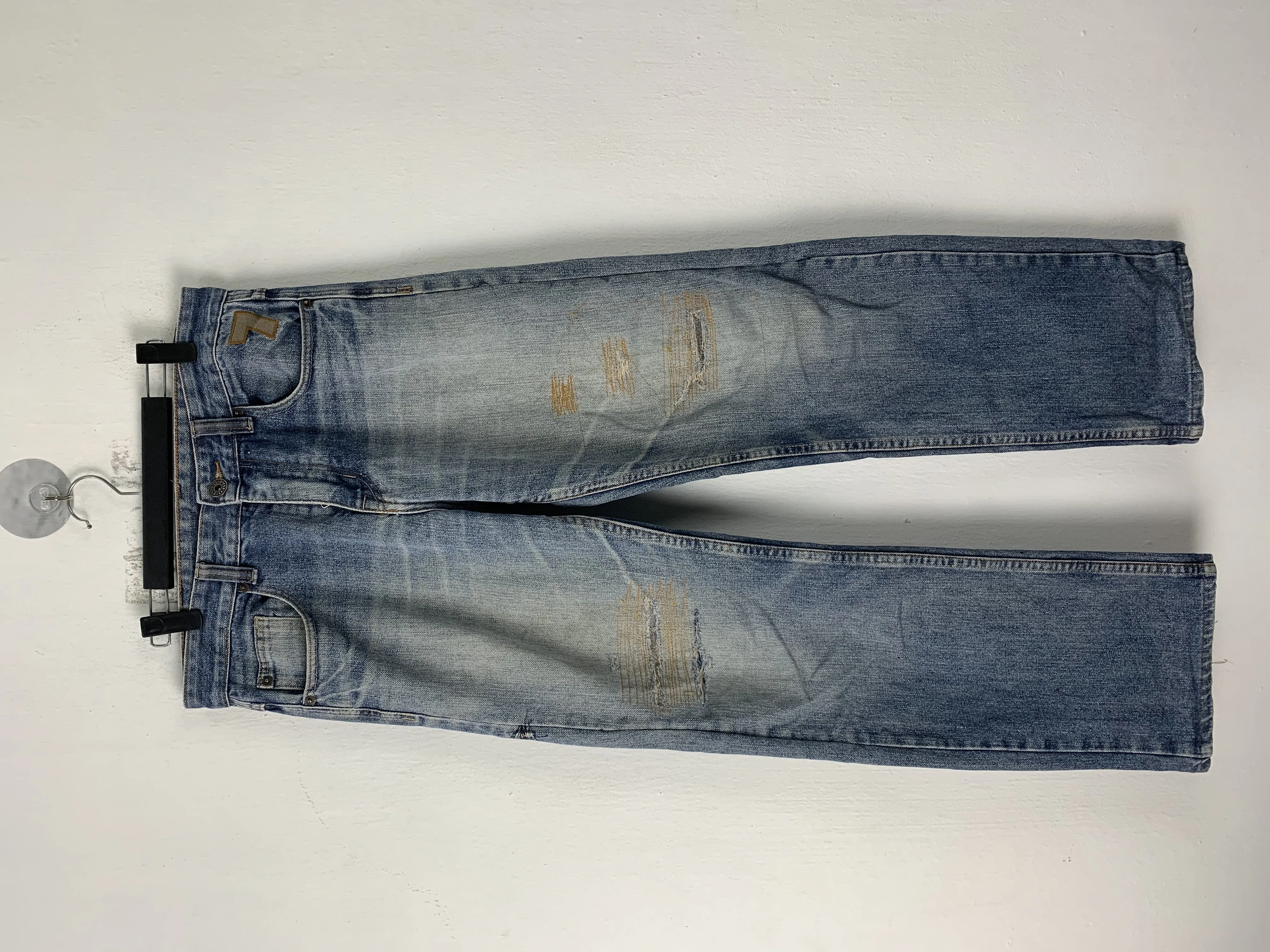 💥BUMP💥Polo Ralph Lauren Distressed Denim Japanese Branded
