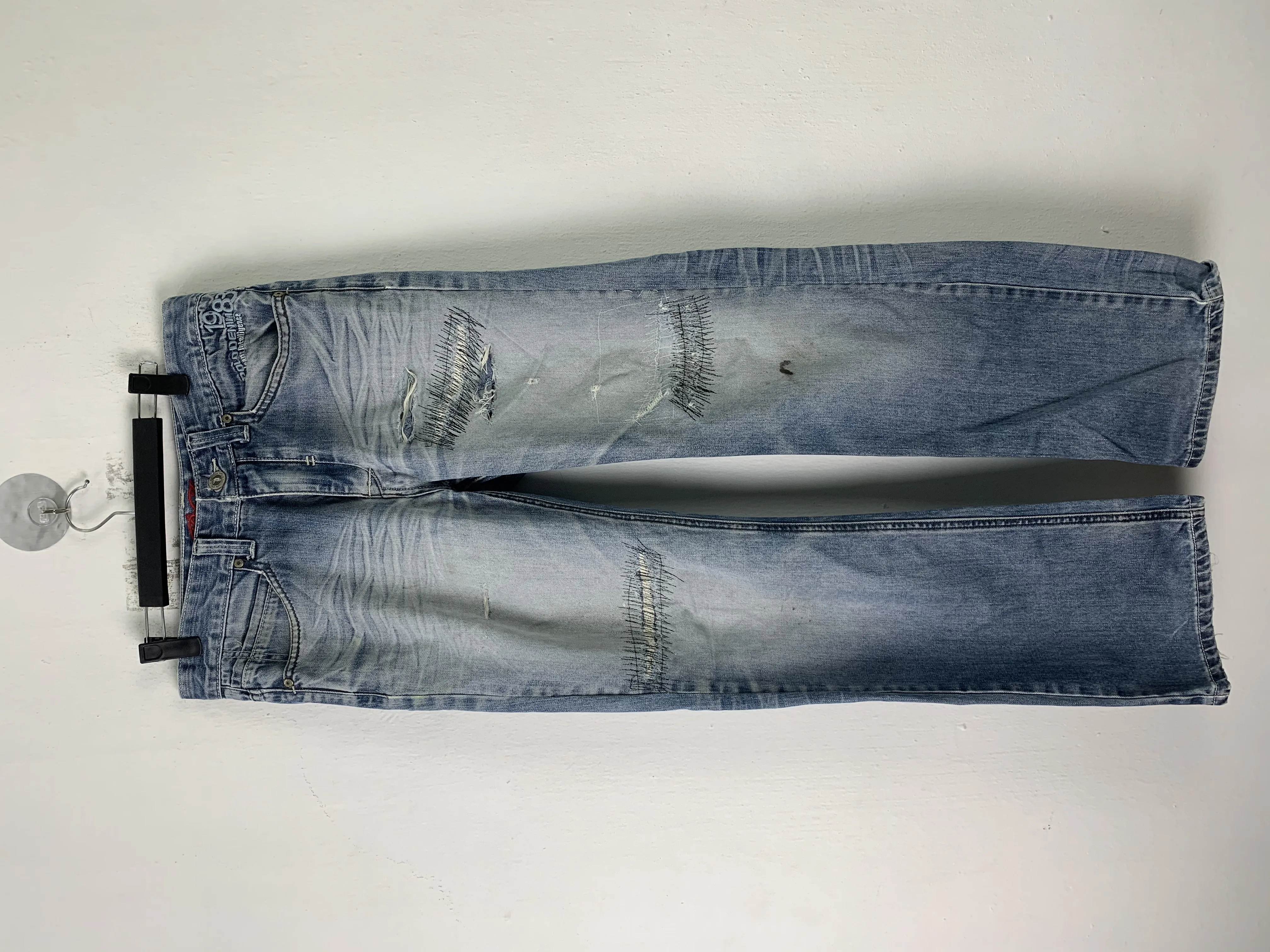 💥Polo Ralph Lauren💥Distressed Denim Japanese Branded RRL